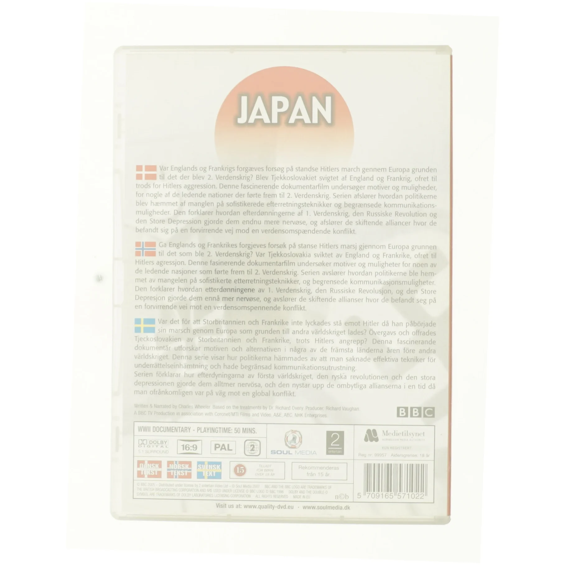 The road to War episode 3 Japan  fra DVD