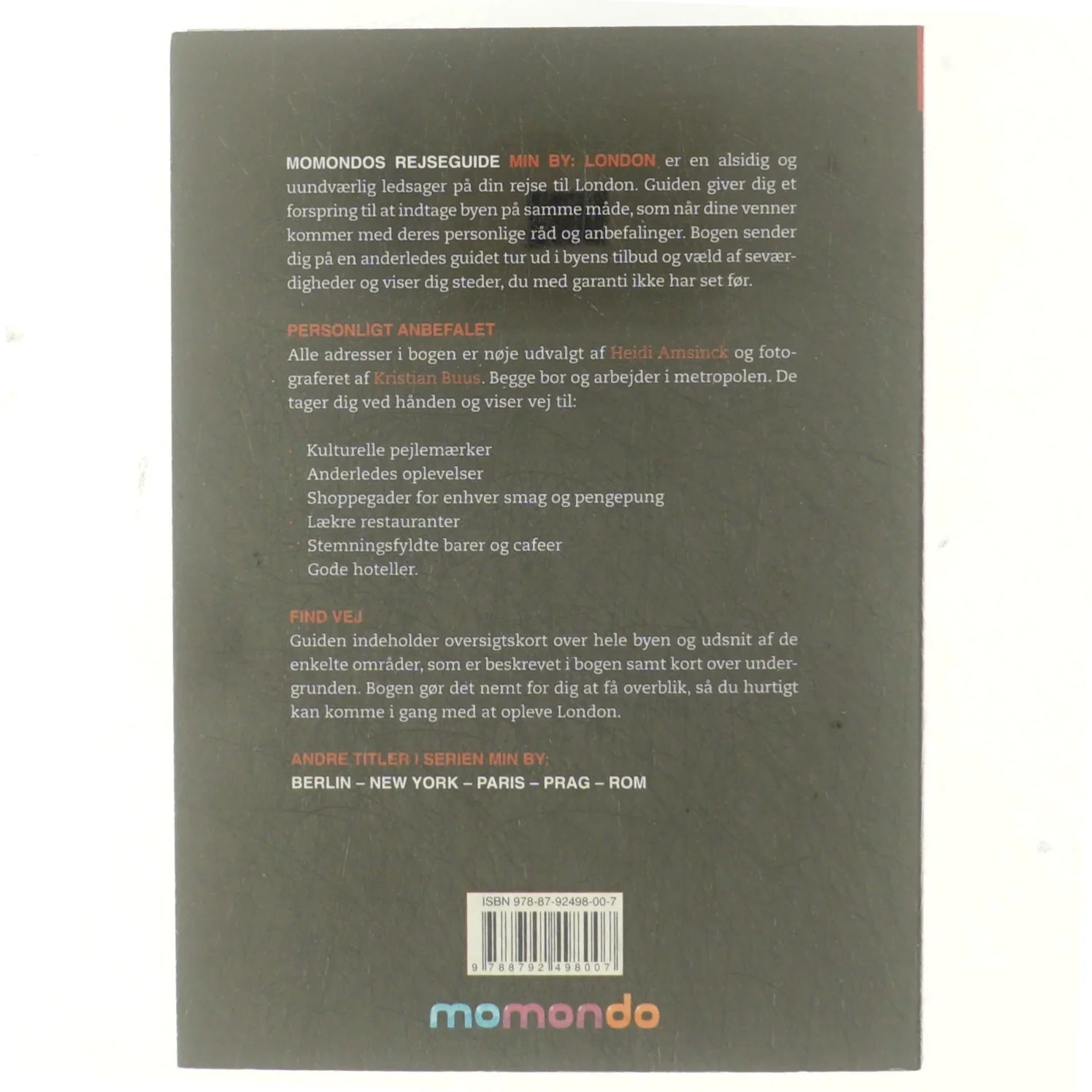 Ta' med til London af Heidi Amsinck (Bog)