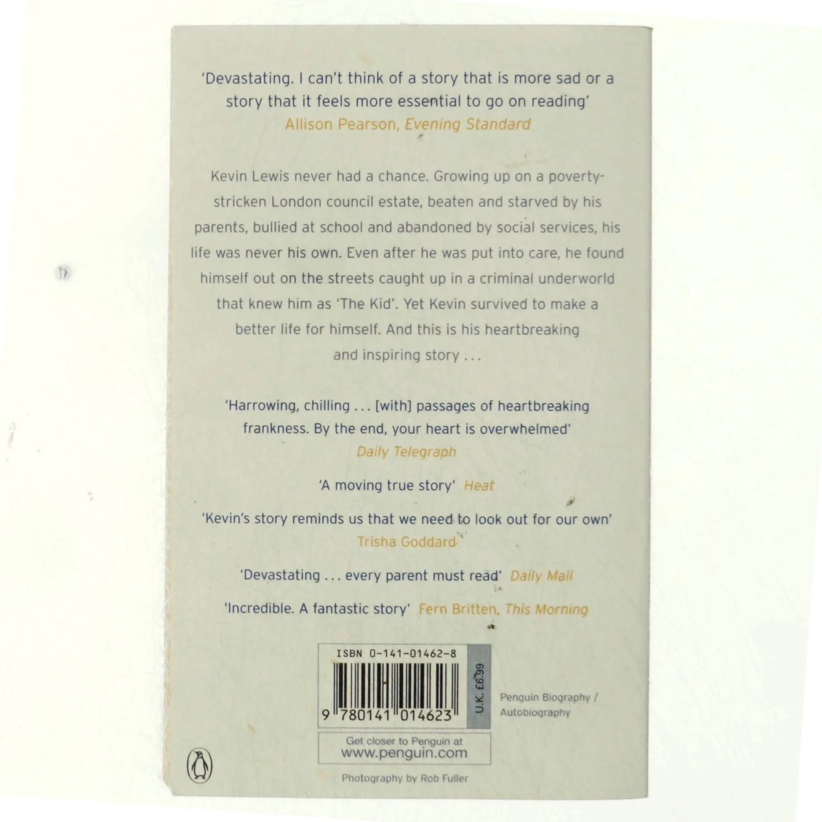 The kid : a true story af Kevin Lewis (Bog)