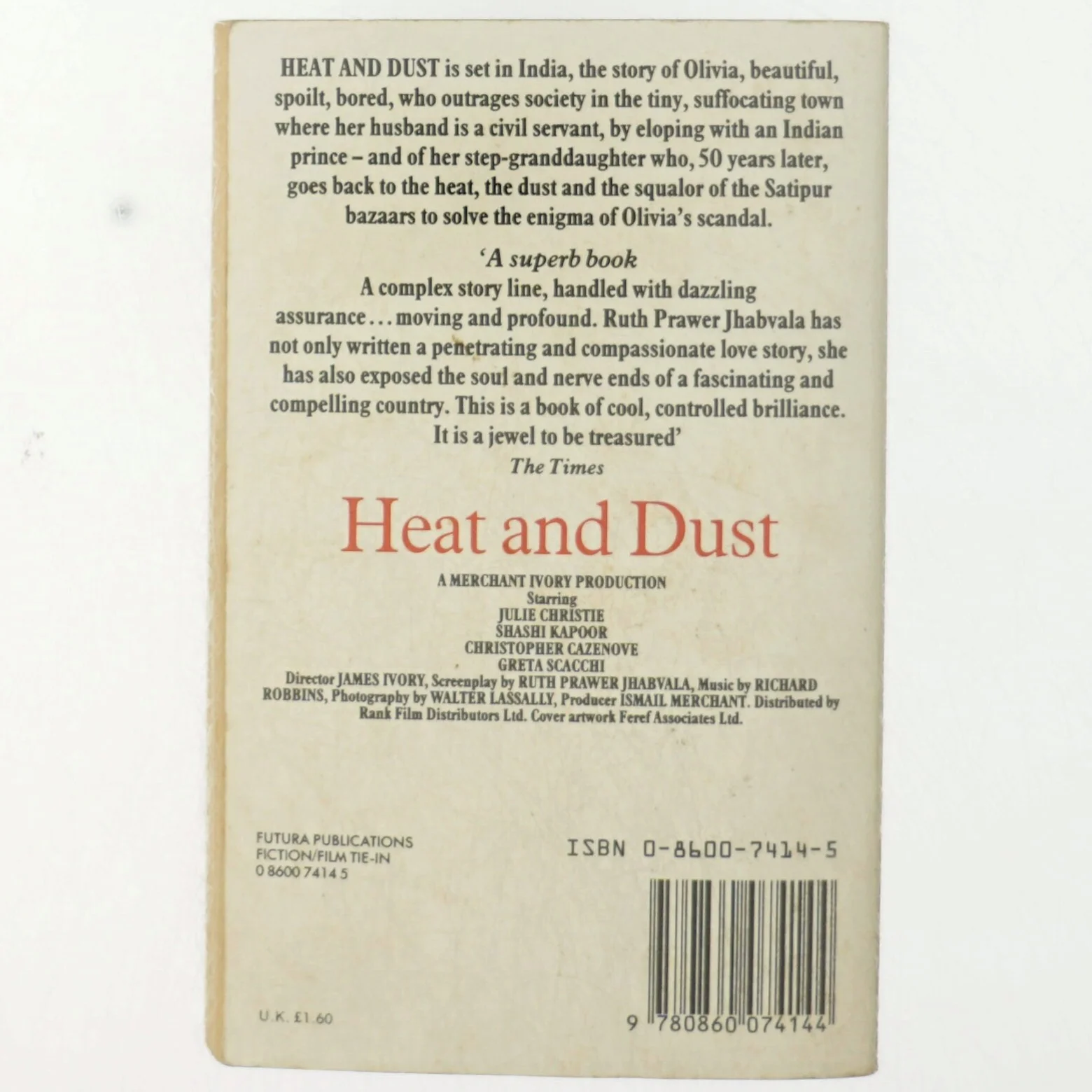 Heat and dust af Ruth Prawer Jhabvala (Bog)
