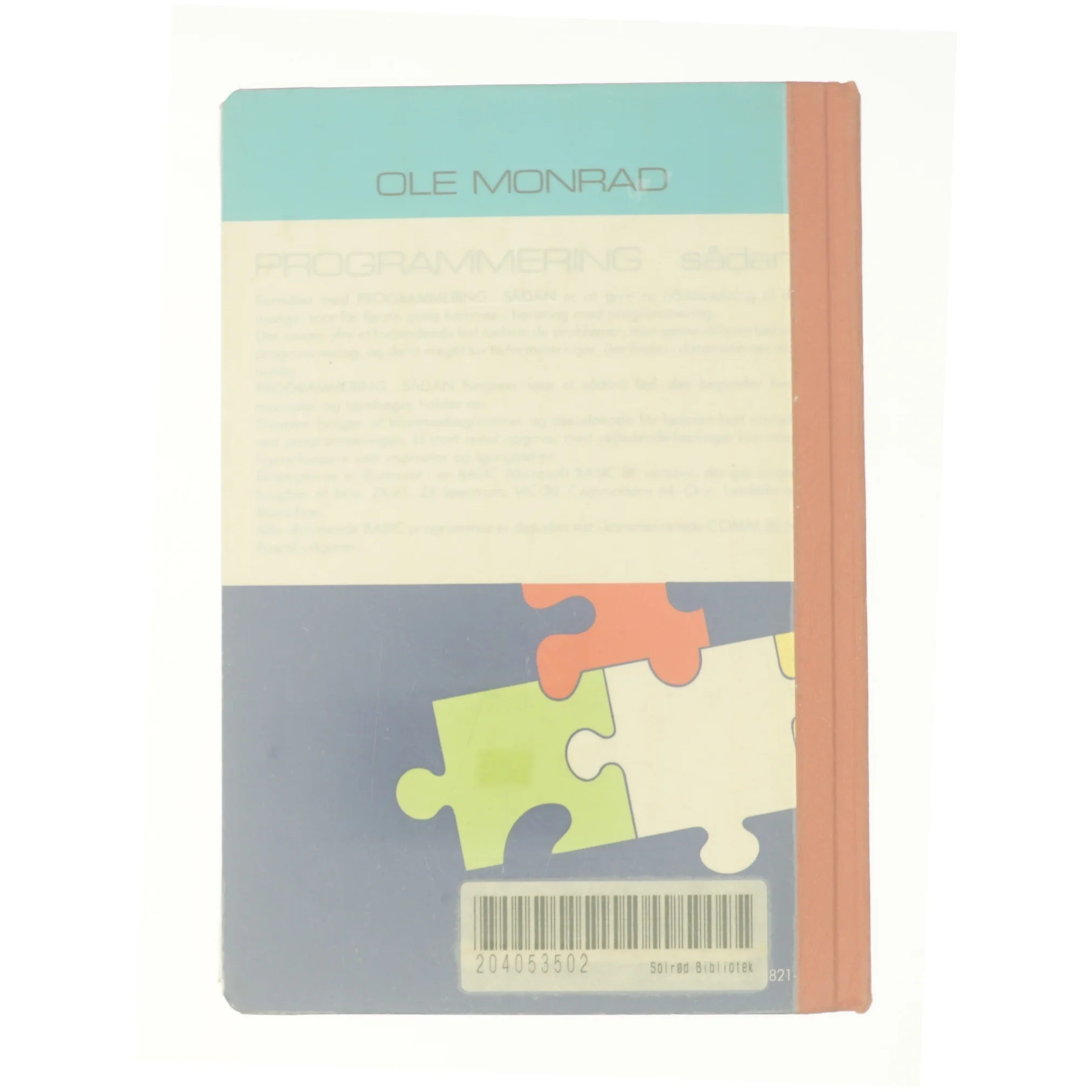 Programmering sådan af Ole Monrad (bog)