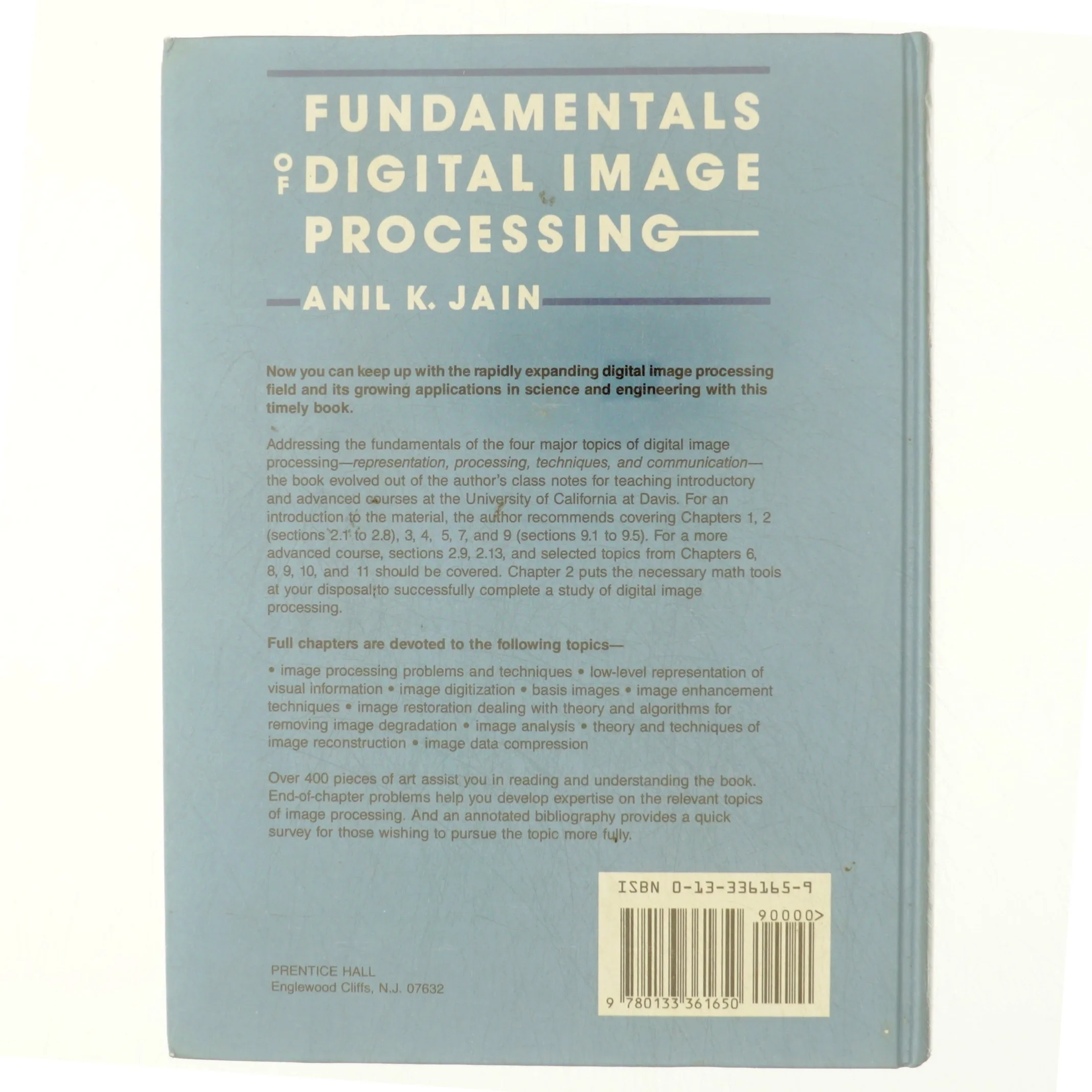 Fundamentals of digital image processing af Anil K. Jain (1948-) (Bog)