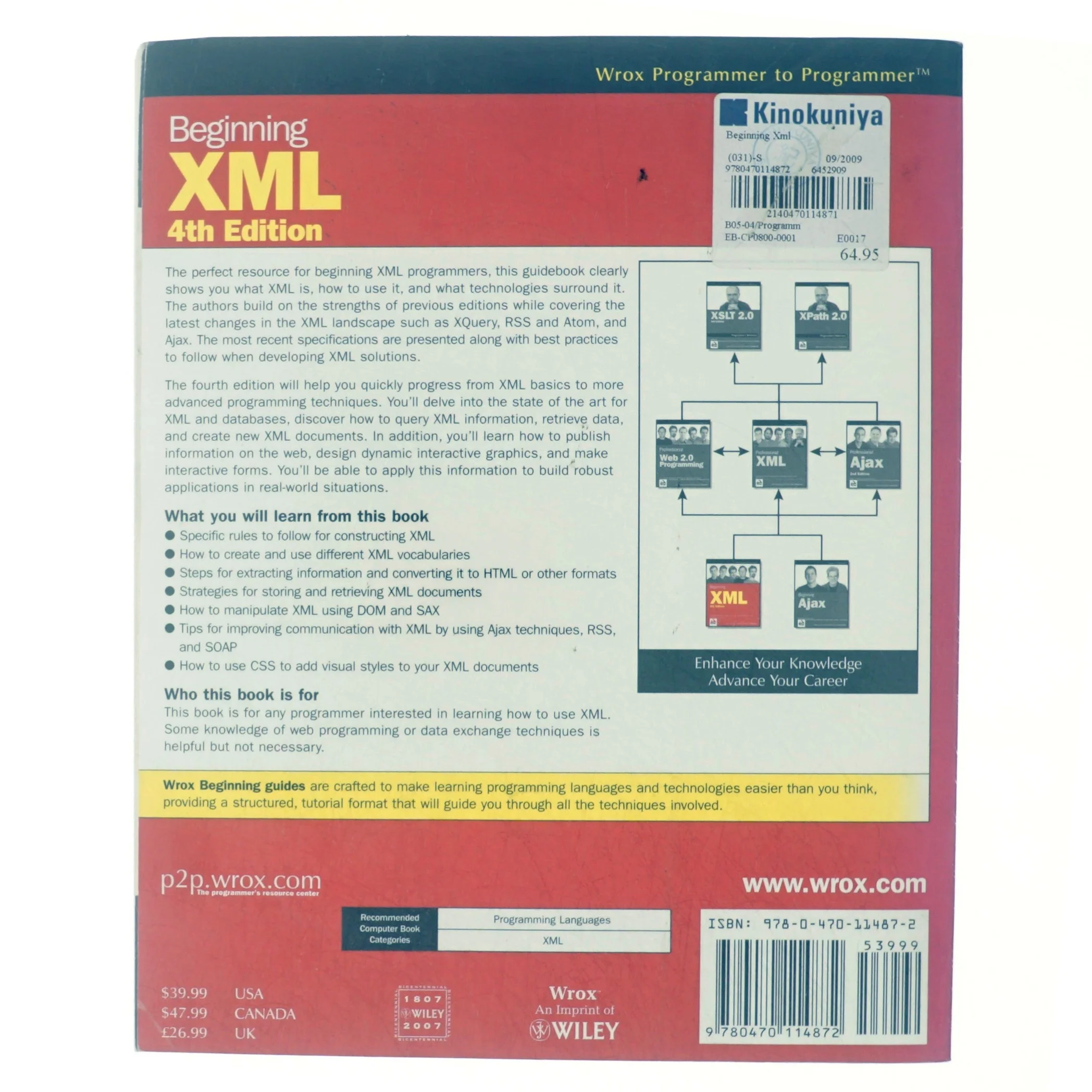 Beginning XML af David Hunter (Bog)