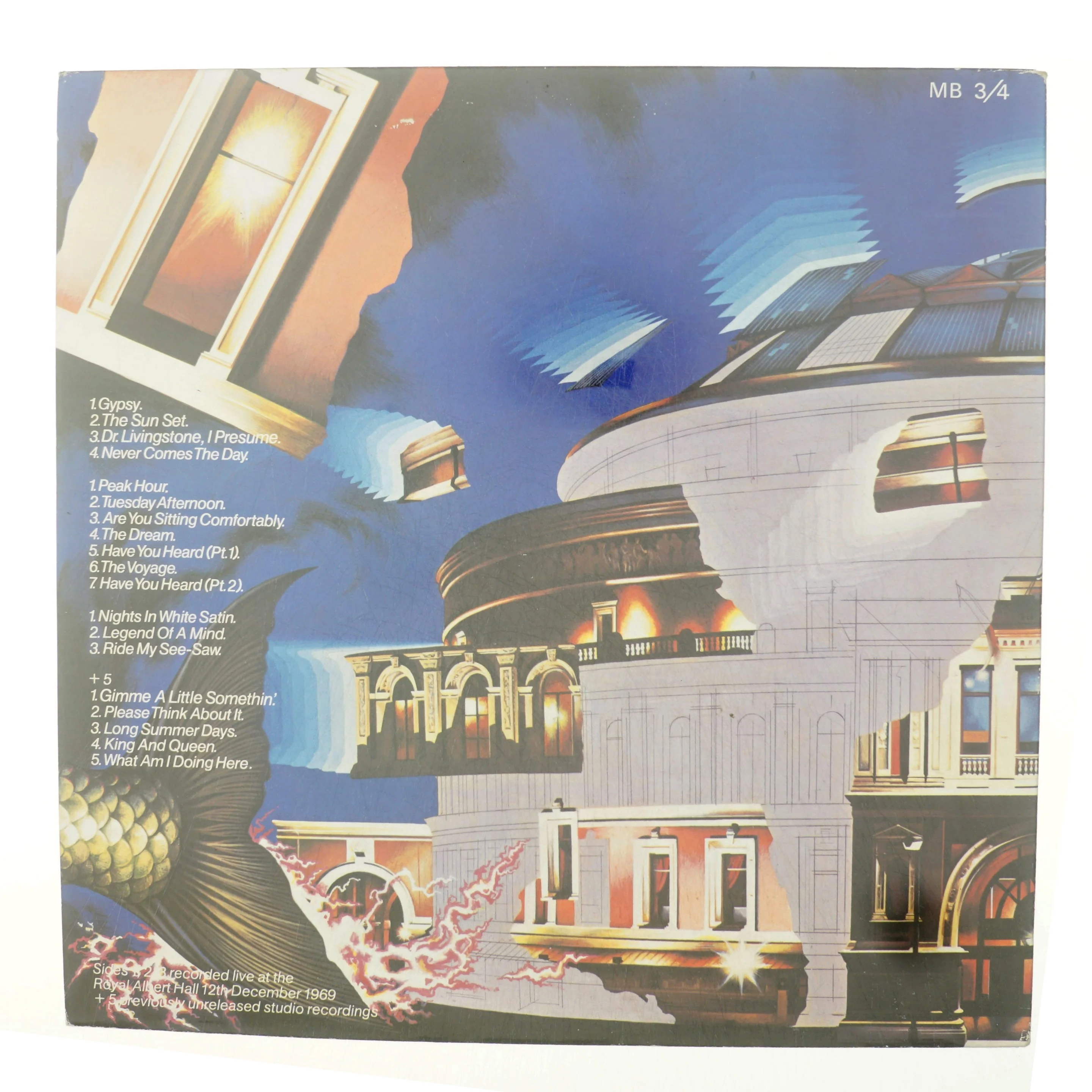 The moody Blues, Caught live