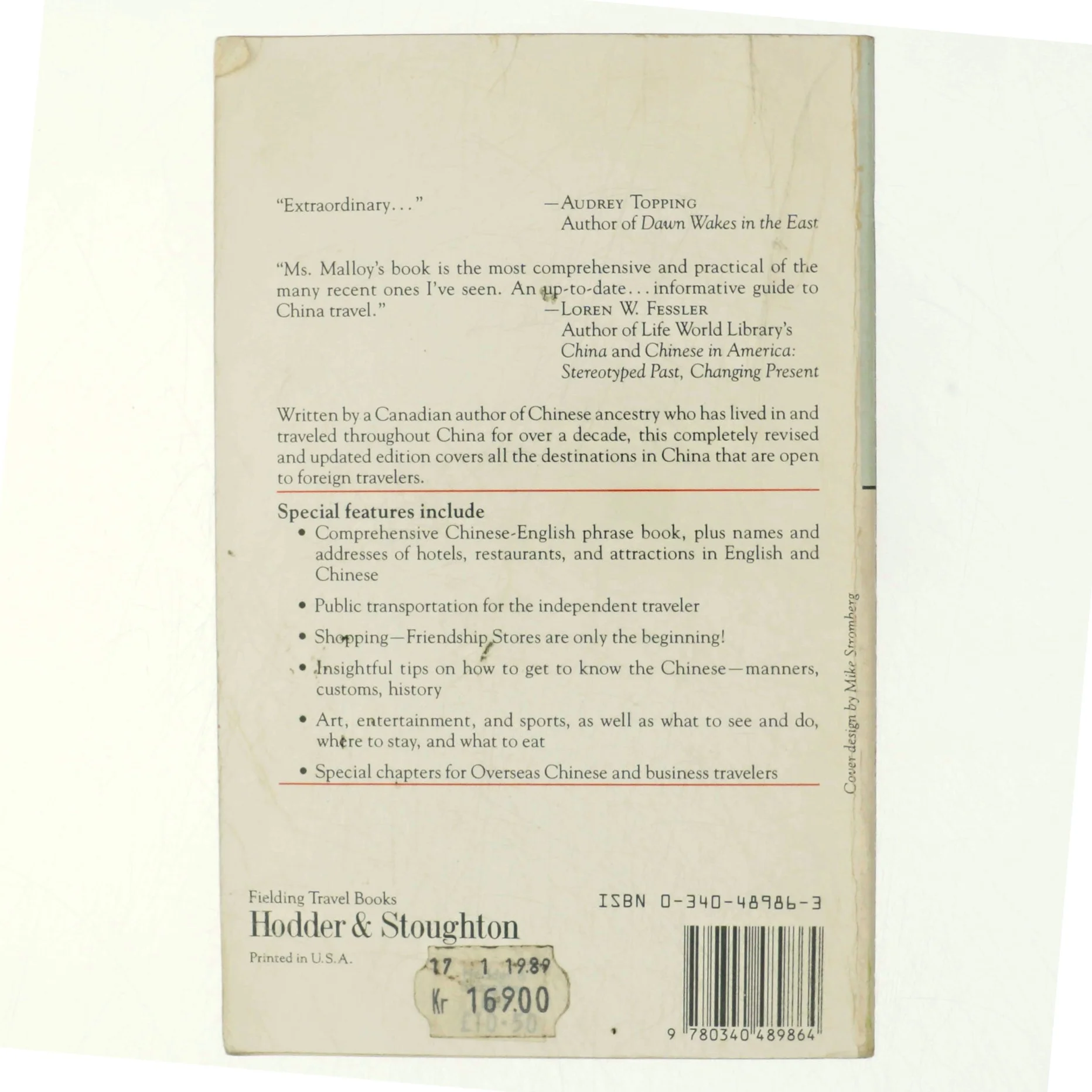 Fielding's People's Republic of China 1989 af Ruth Lor Malloy (Bog)