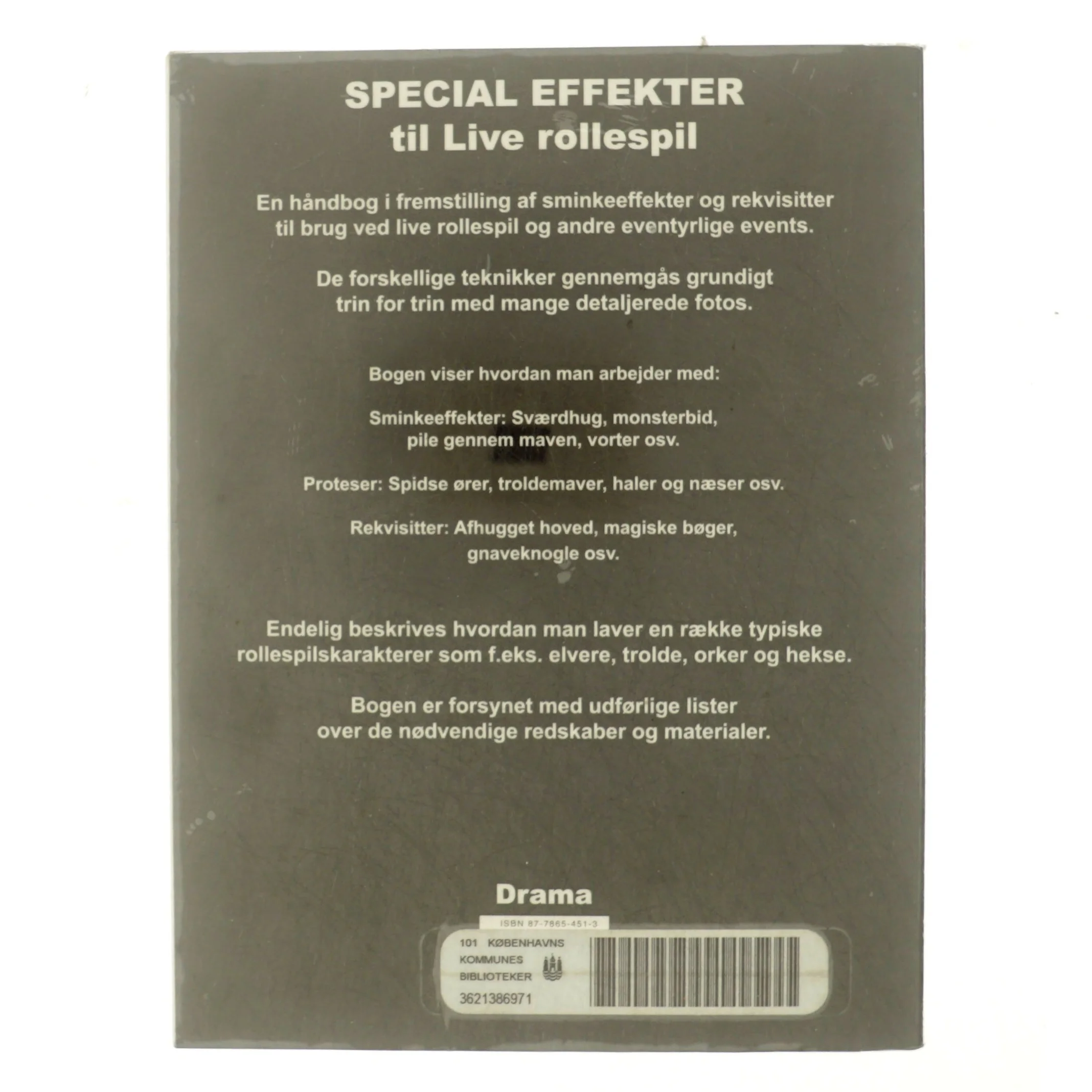 Special effekter til live rollespil af Janus Vinther