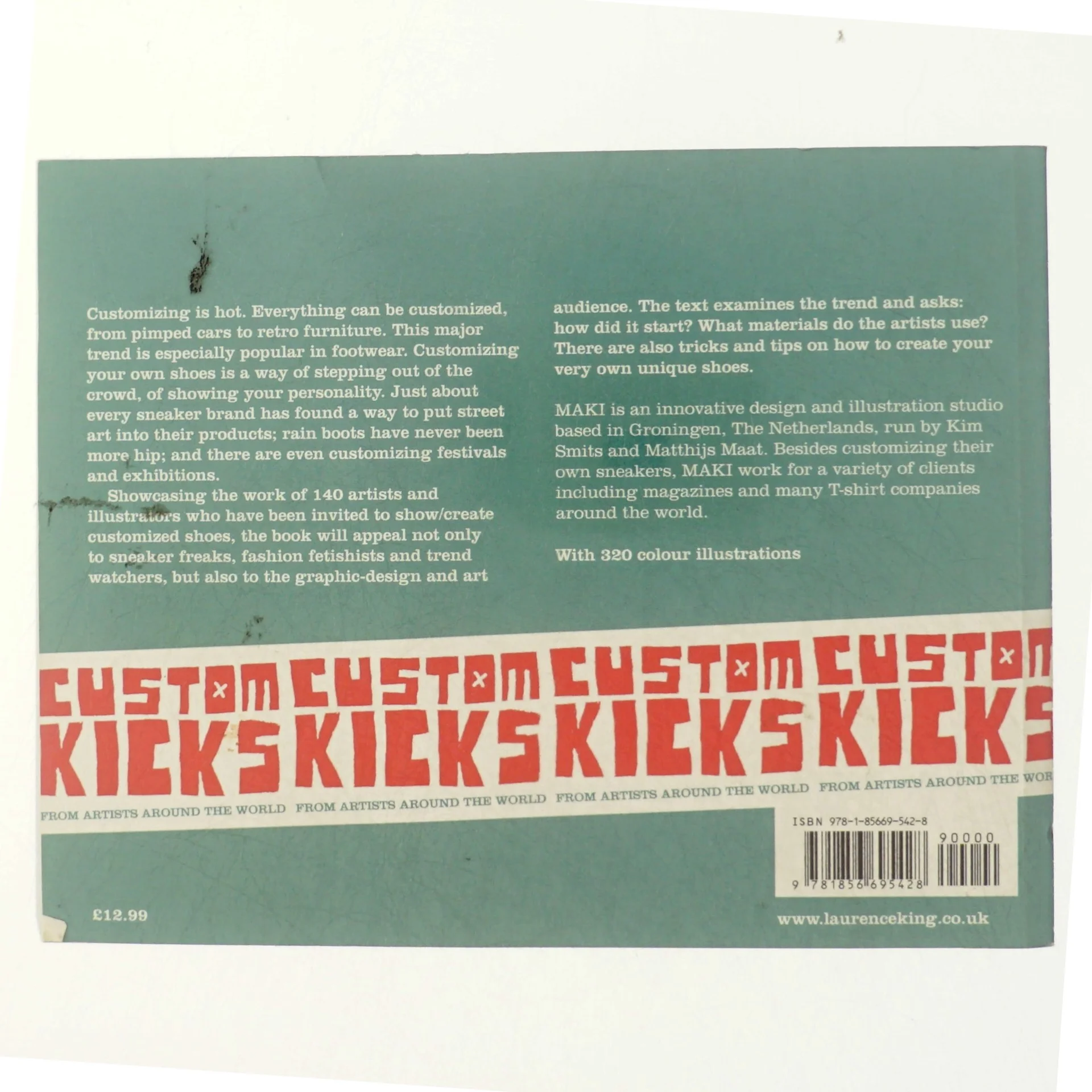 Custom kicks : personalized footwear (Bog)