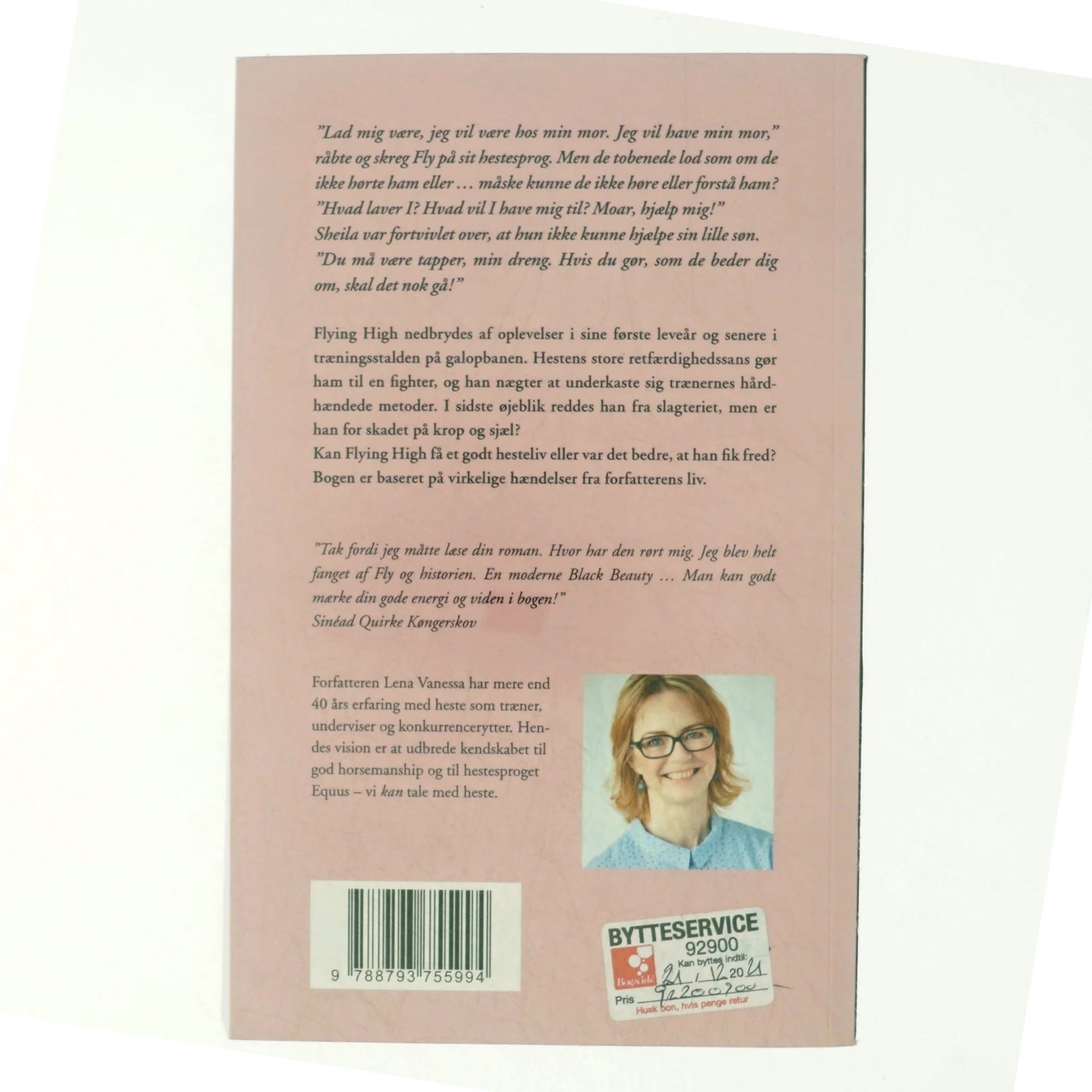 Flying High - hesten der ikke fandt sig i bullshit : roman af Lena Vanessa (Bog)