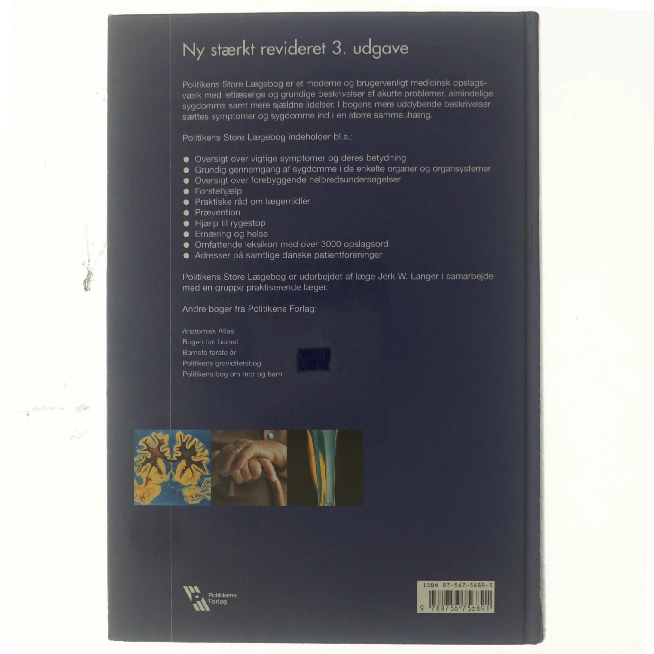 Politikens store lægebog af Jerk W. Langer (Bog)