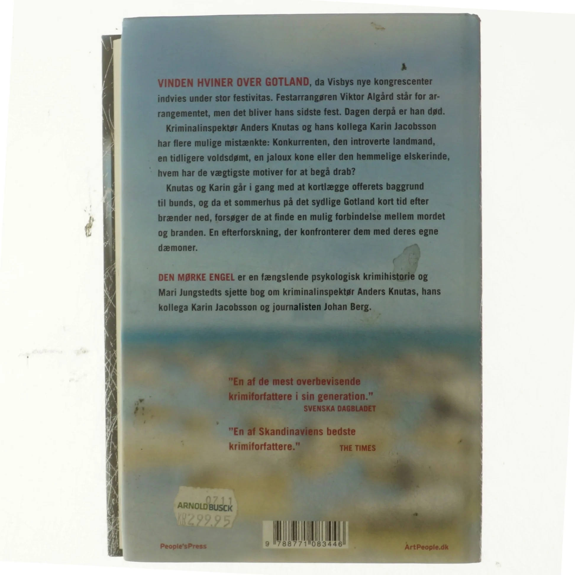 Den mørke engel : kriminalroman af Mari Jungstedt (Bog)