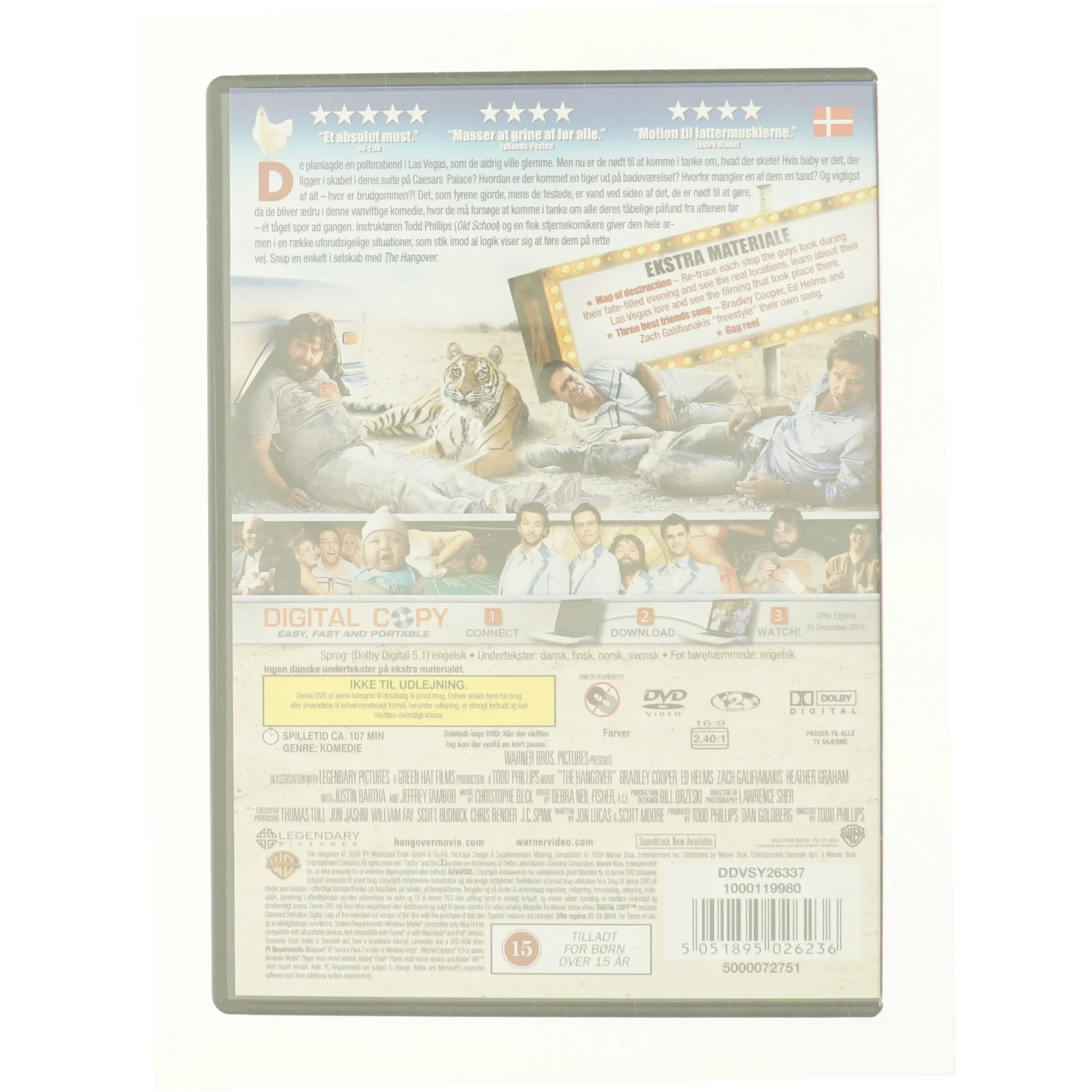 The Hangover  fra DVD