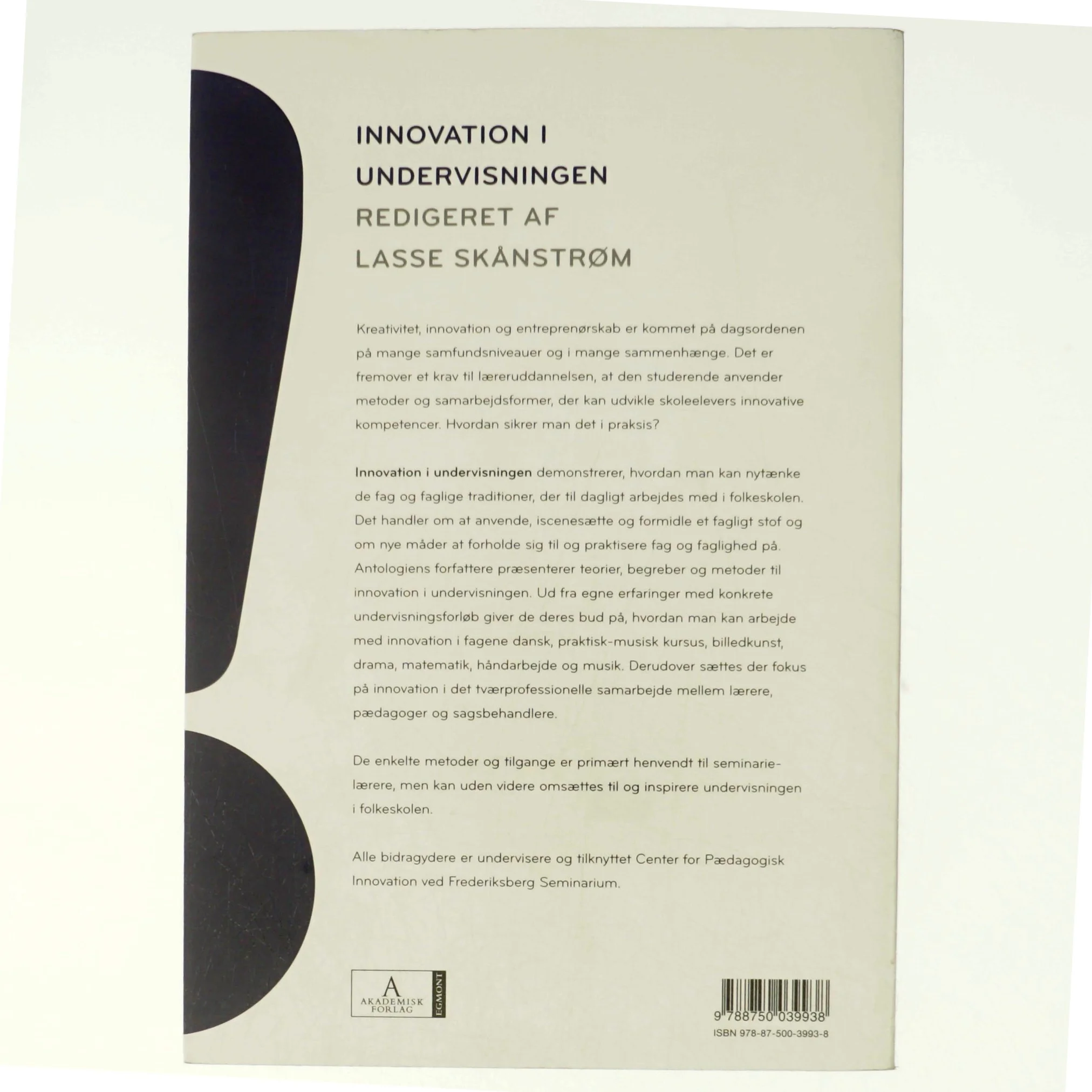 Innovation i undervisningen af Lasse Skånström (Bog)