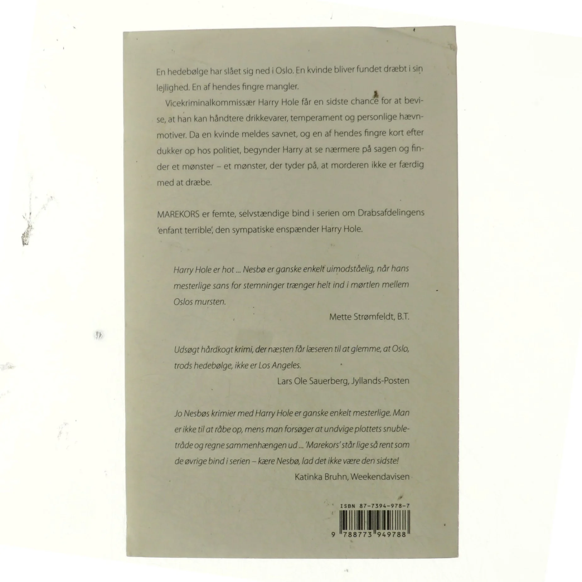 Marekors af Jo Nesbø (Bog)