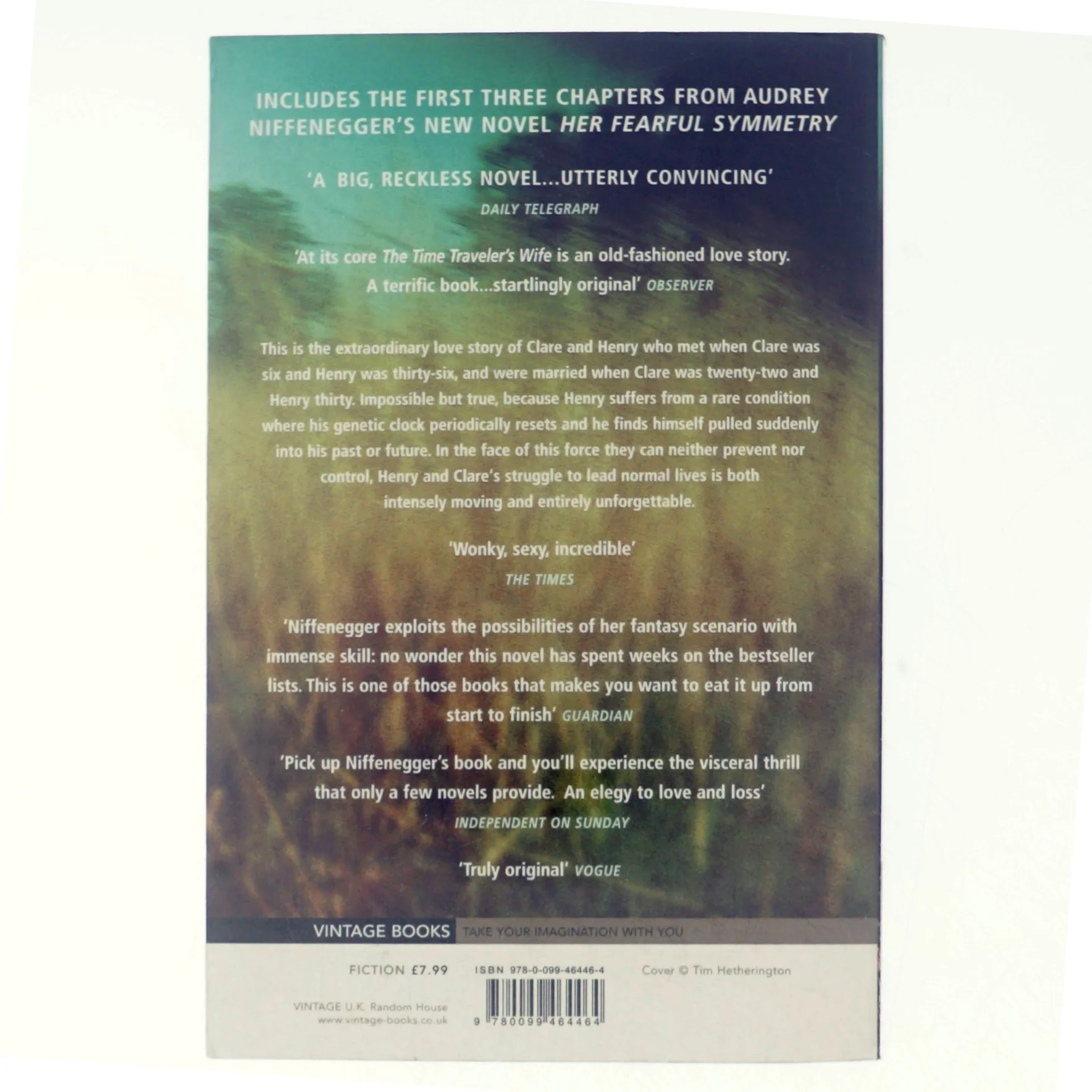 The Time Traveler's Wife af Audrey Niffenegger (Bog)