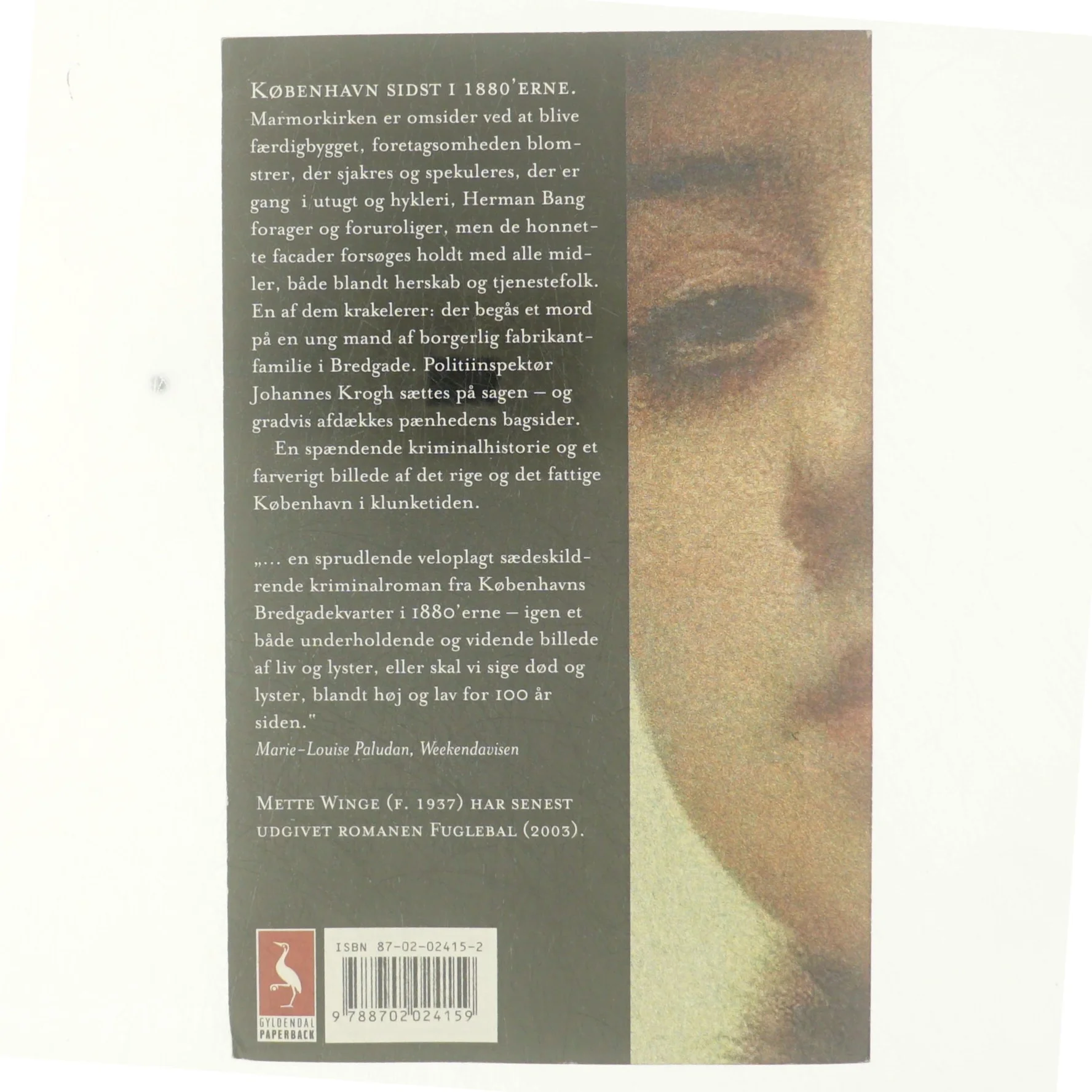 Novemberlys : en klunketidsroman af Mette Winge (Bog)