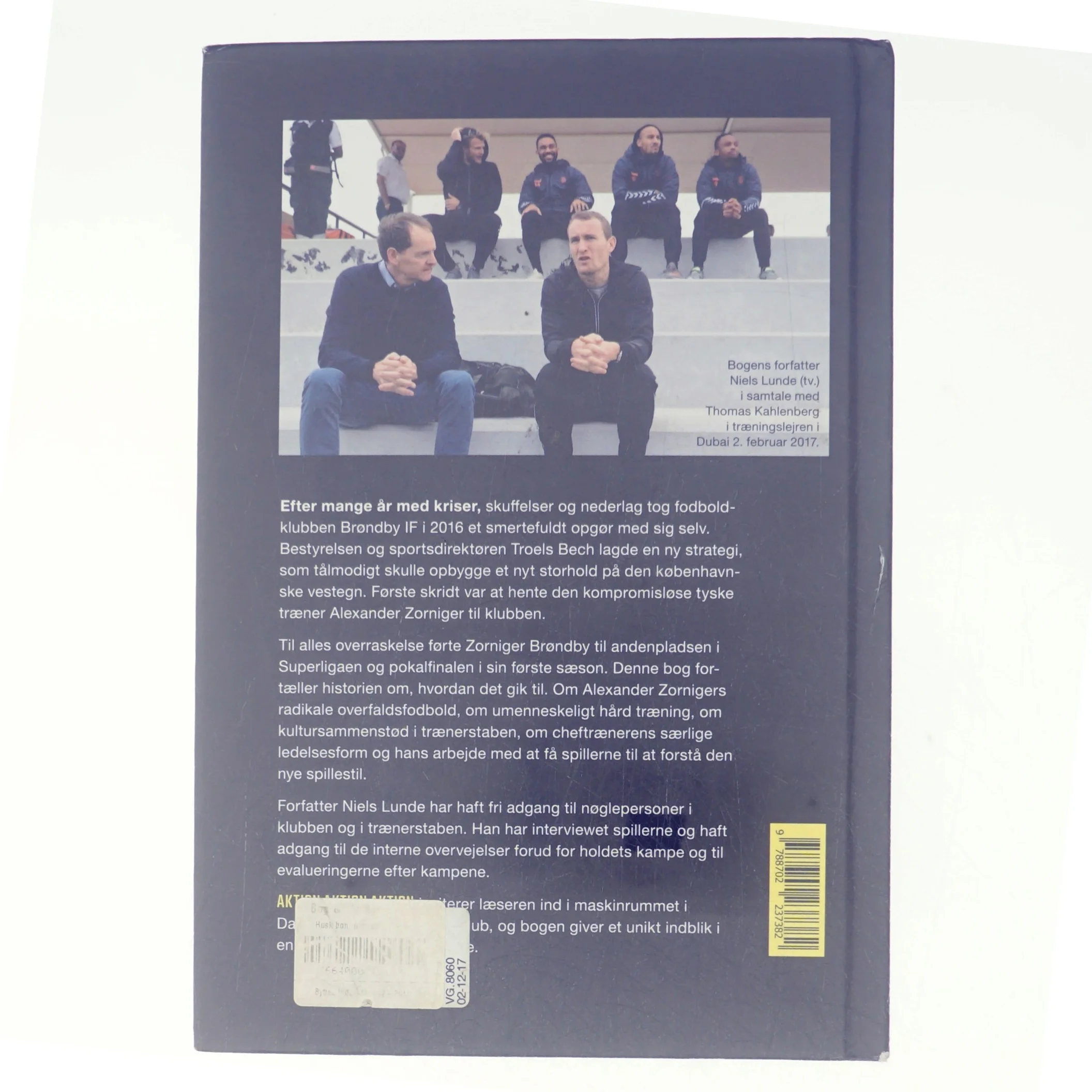 Aktion aktion aktion : da Alexander Zorniger og Brøndby IF indførte overfaldsfodbold på Vestegnen af Niels Lunde (Bog)