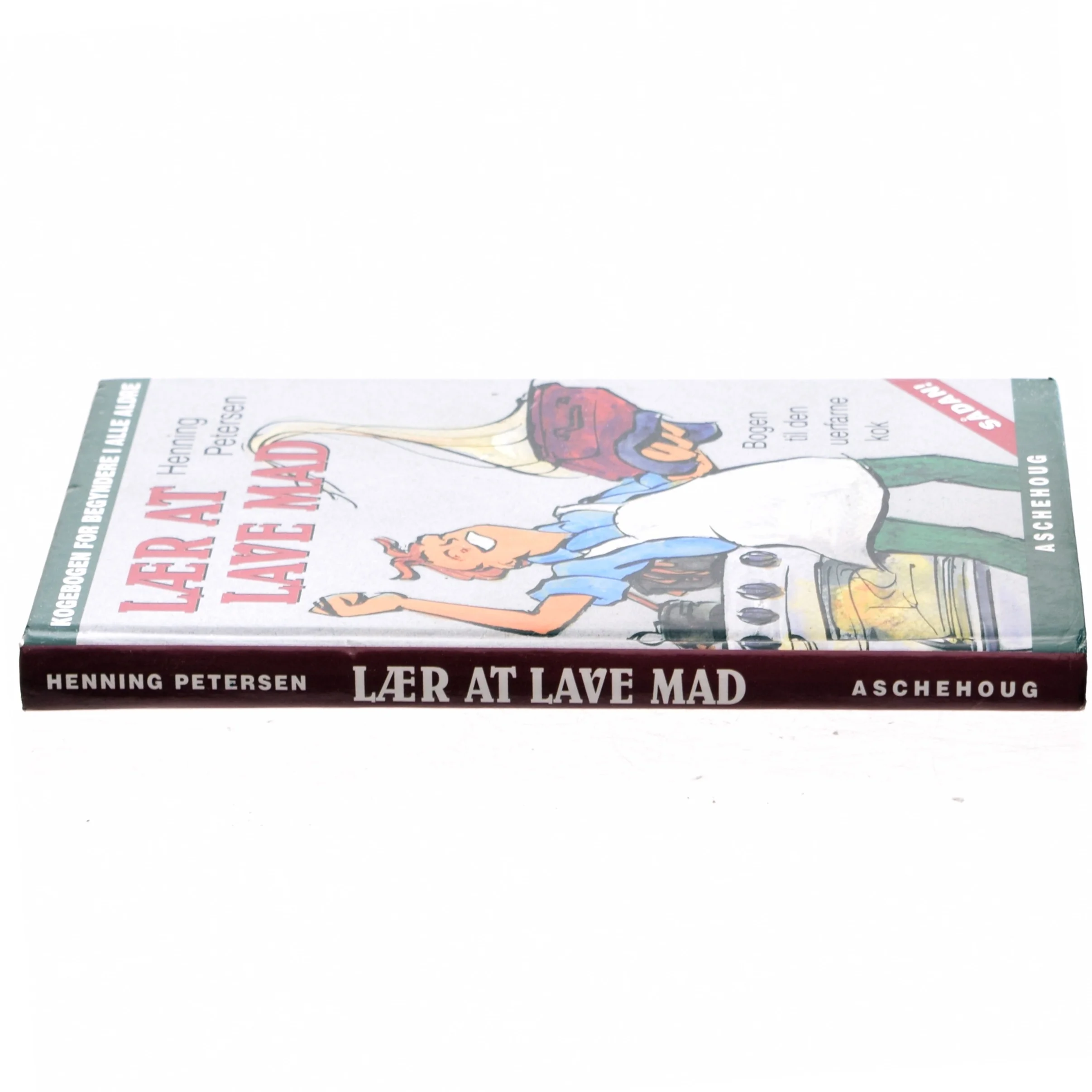 Lær at lave mad : nemme opskrifter mod komfur-skræk af Henning Petersen (f. 1958-05-26) (Bog)