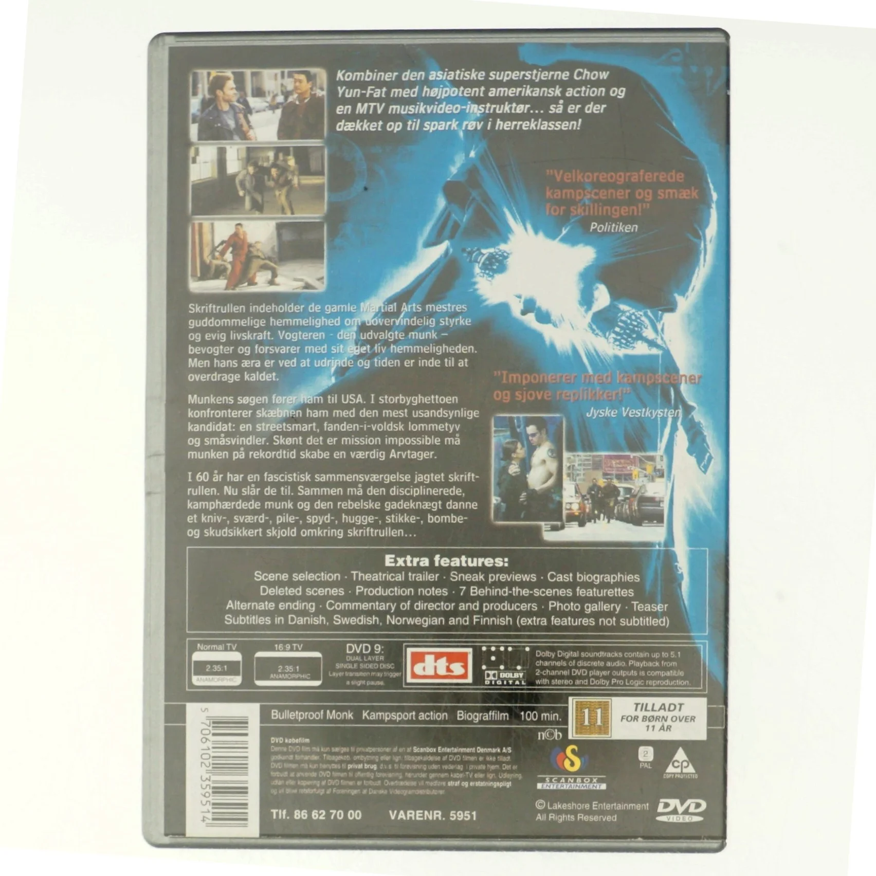 Bulletproof Monk (dvd)