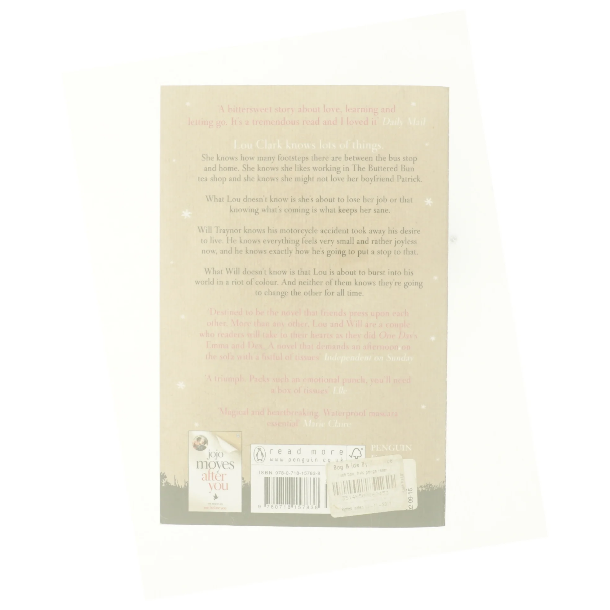 Me Before You by Jojo Moyes af Jojo Moyes (Bog)