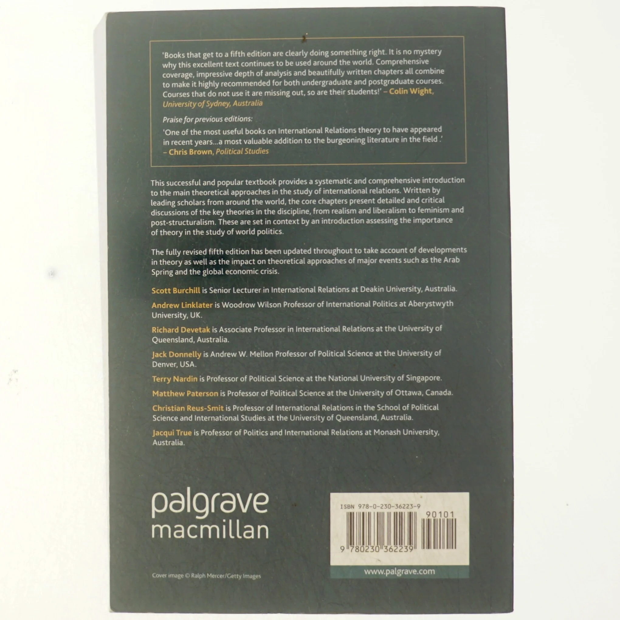 Theories of international relations af Scott Burchill (1961-) (Bog)