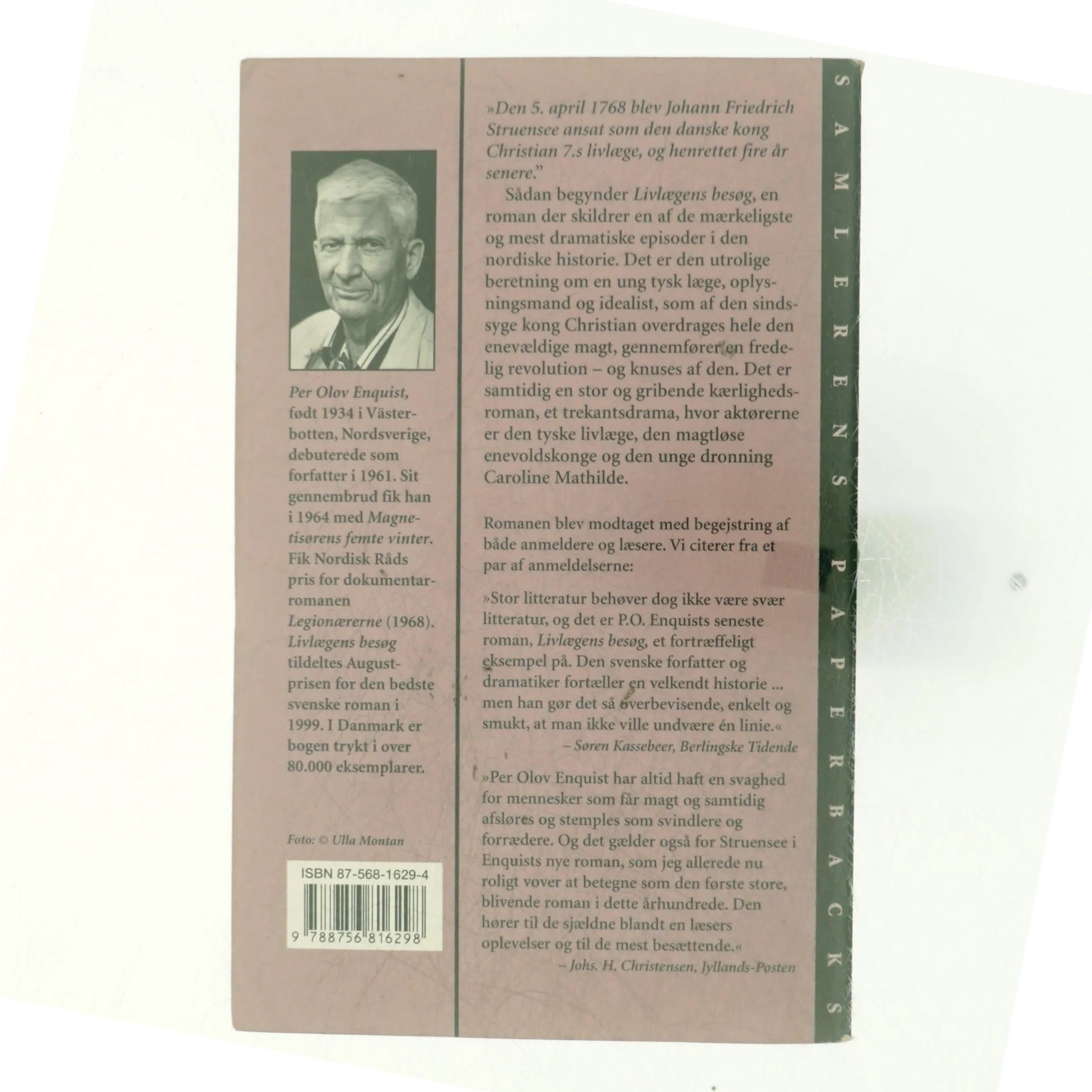 Livlægens besøg af Per Olov Enquist (Bog)