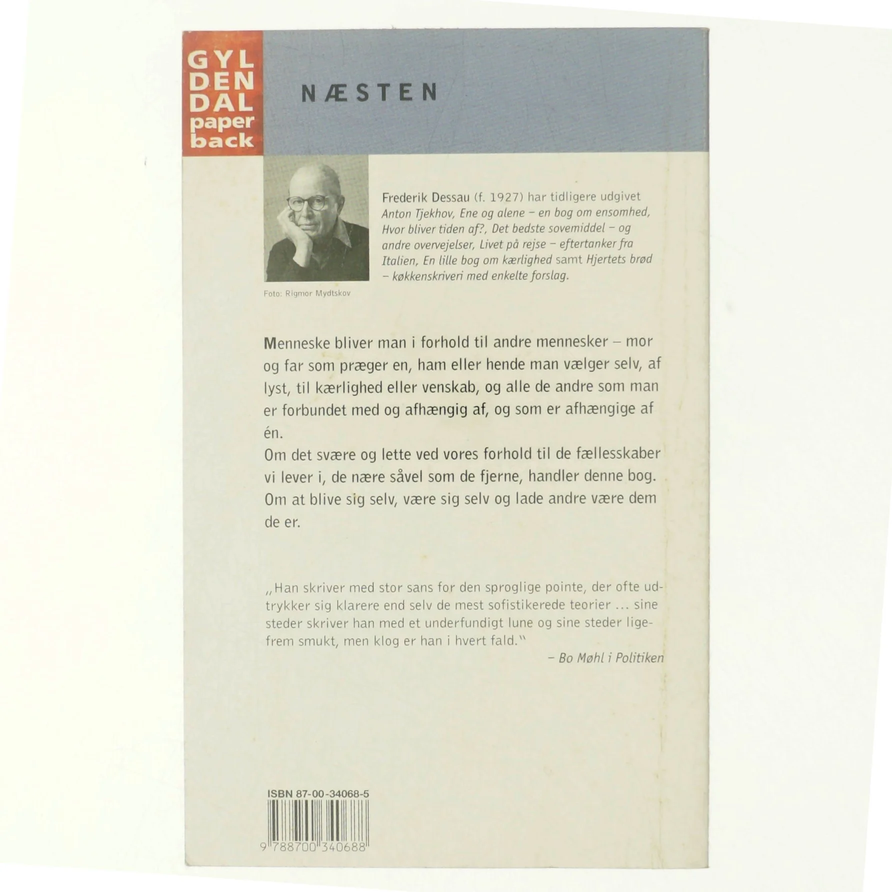 Naesten af Frederik Dessau (Bog)