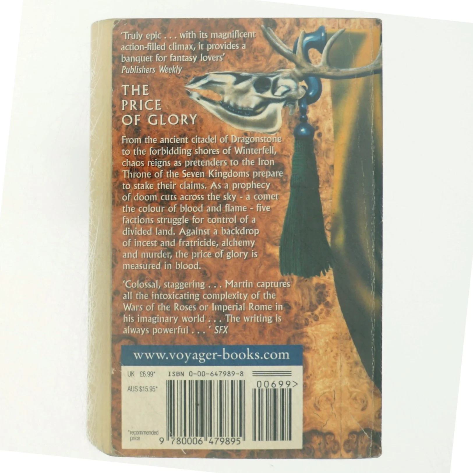 A clash of kings af George R. R. Martin (Bog)