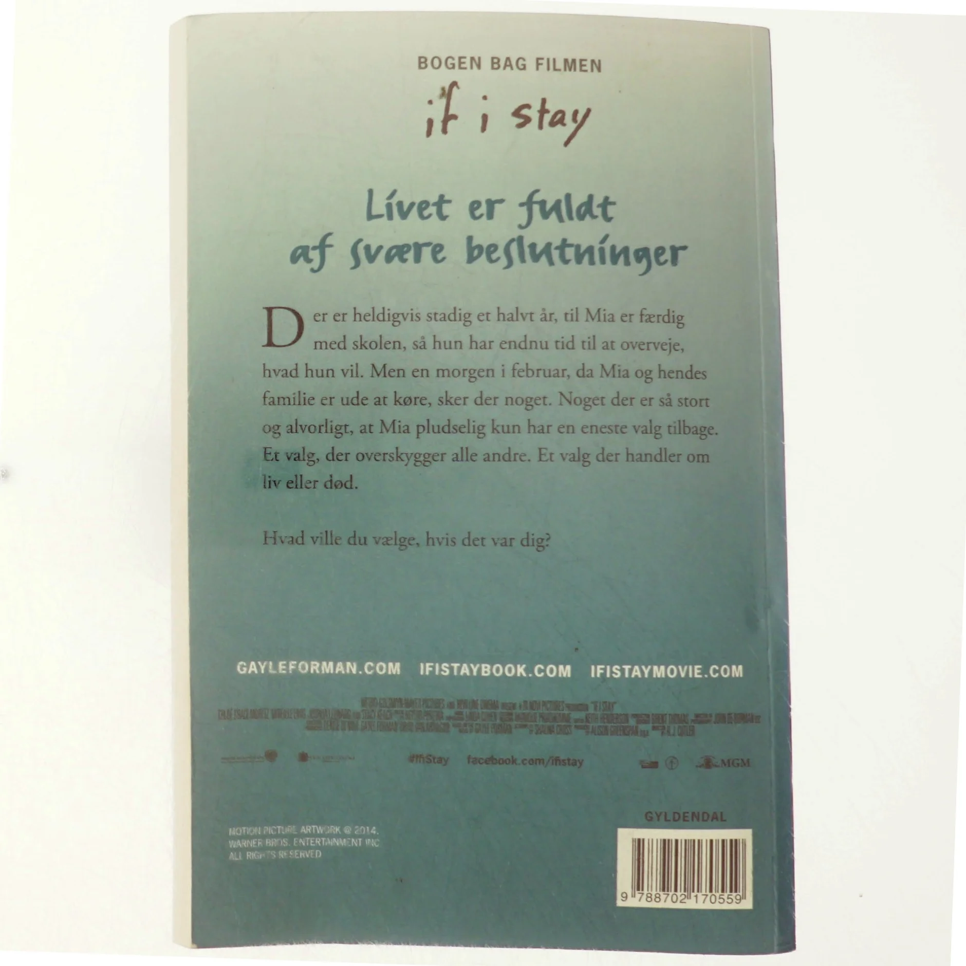 Hvis jeg bliver af Gayle Forman (Bog)