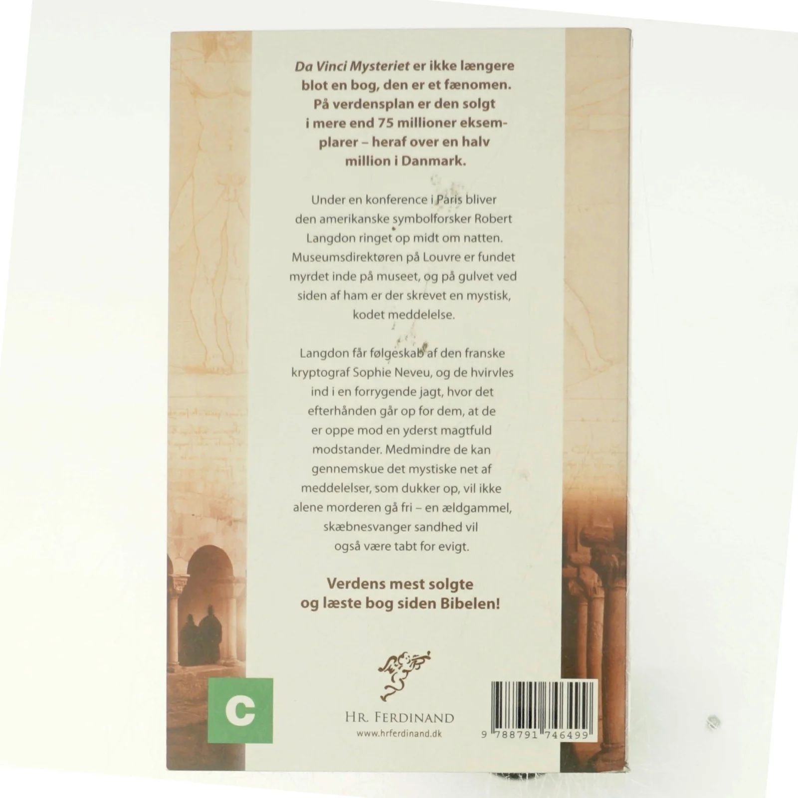 Da Vinci mysteriet af Dan Brown (Bog)