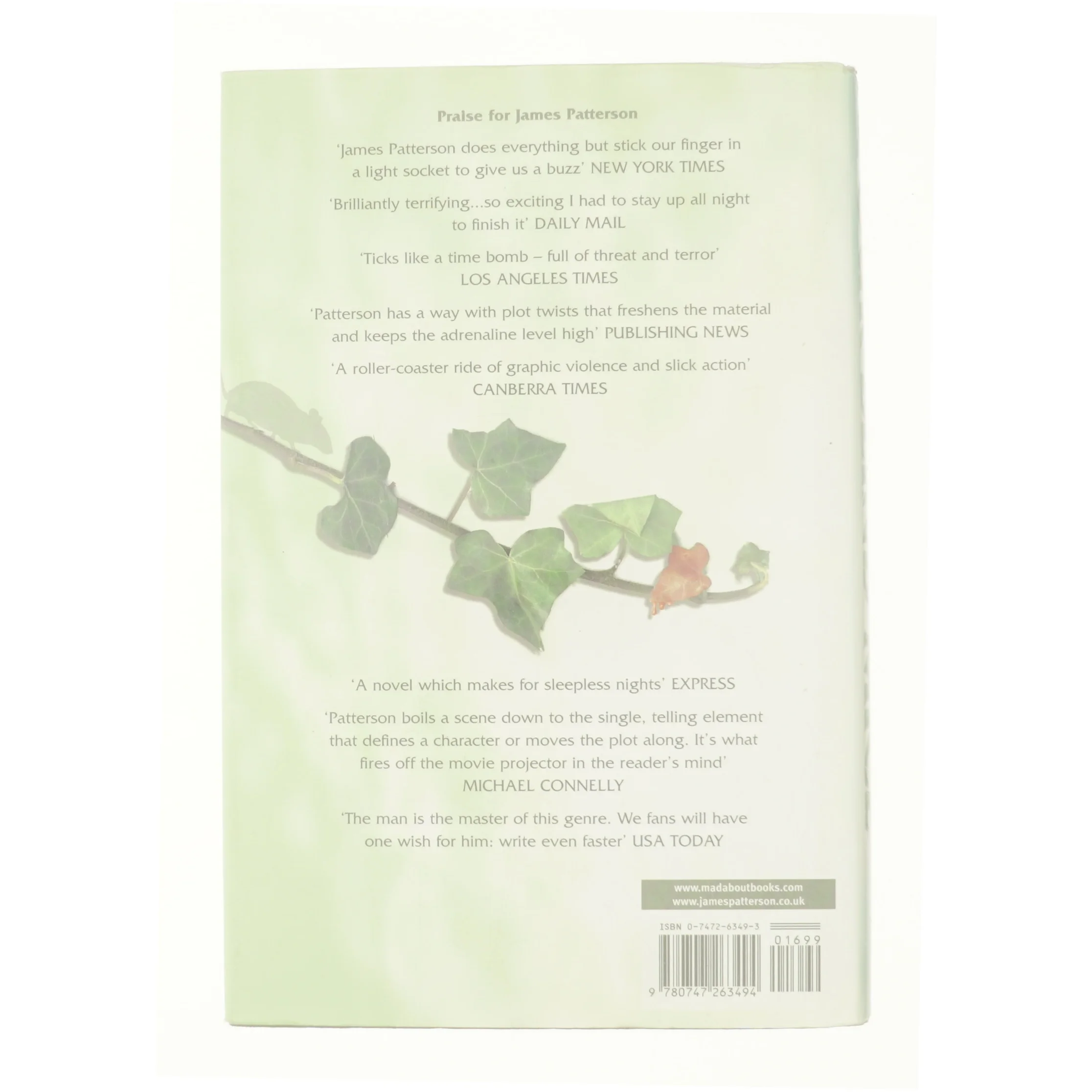 Four Blind Mice af James Patterson (Bog)