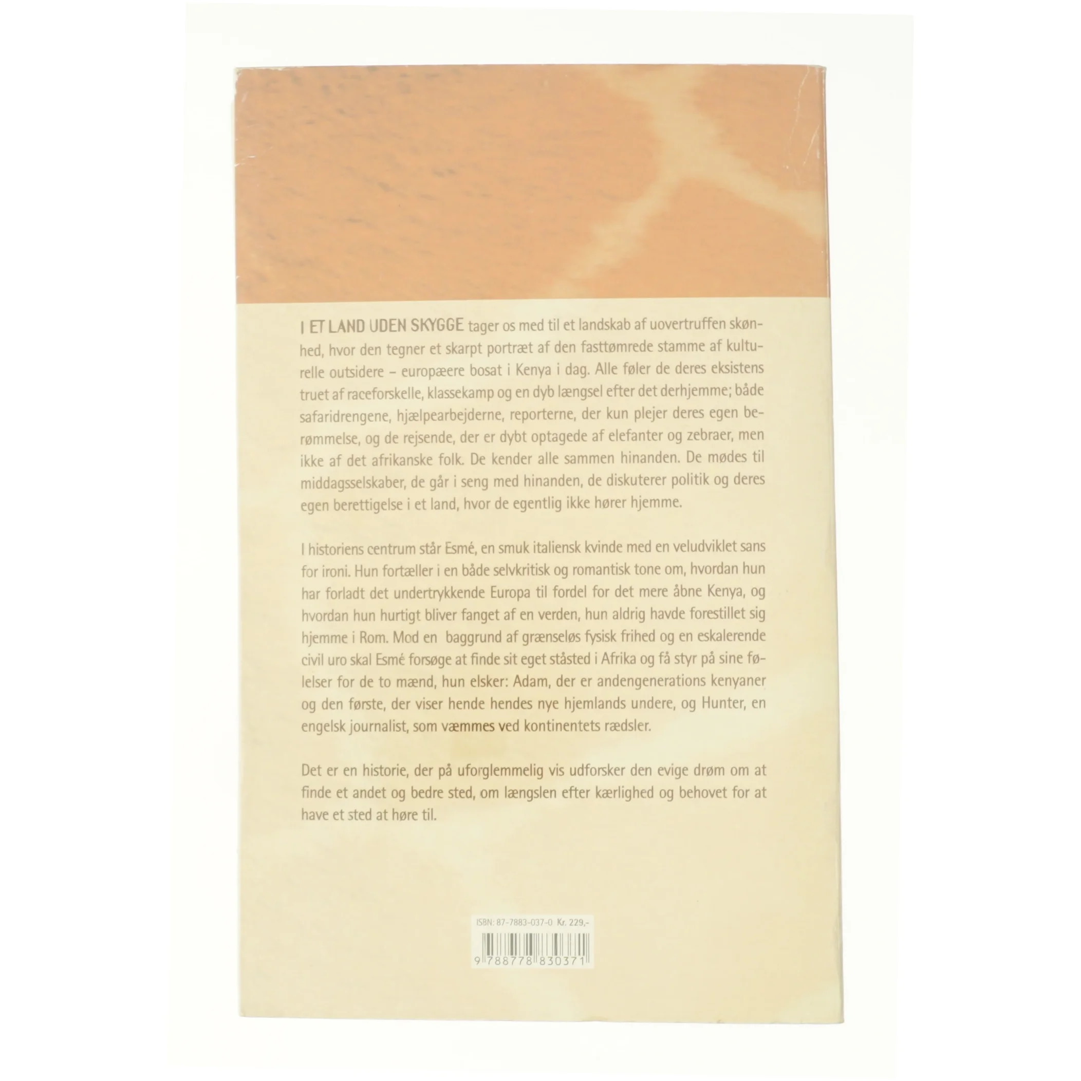 I et land uden skygge af Francesca Marciano (Bog)