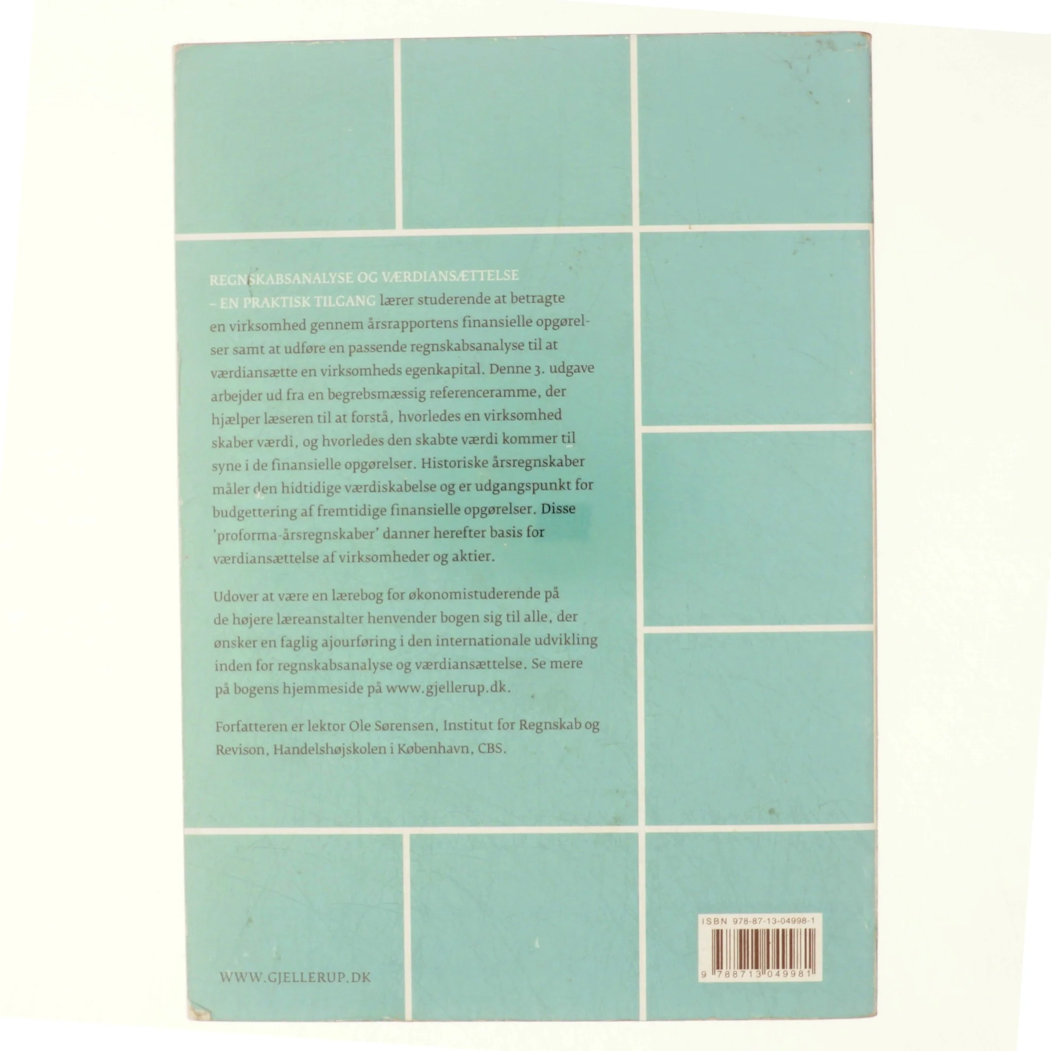 Regnskabsanalyse og værdiansættelse : en praktisk tilgang af Ole Sørensen (f. 1965) (Bog)