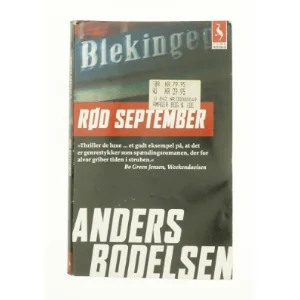 Rød september af Anders Bodelsen (Bog)