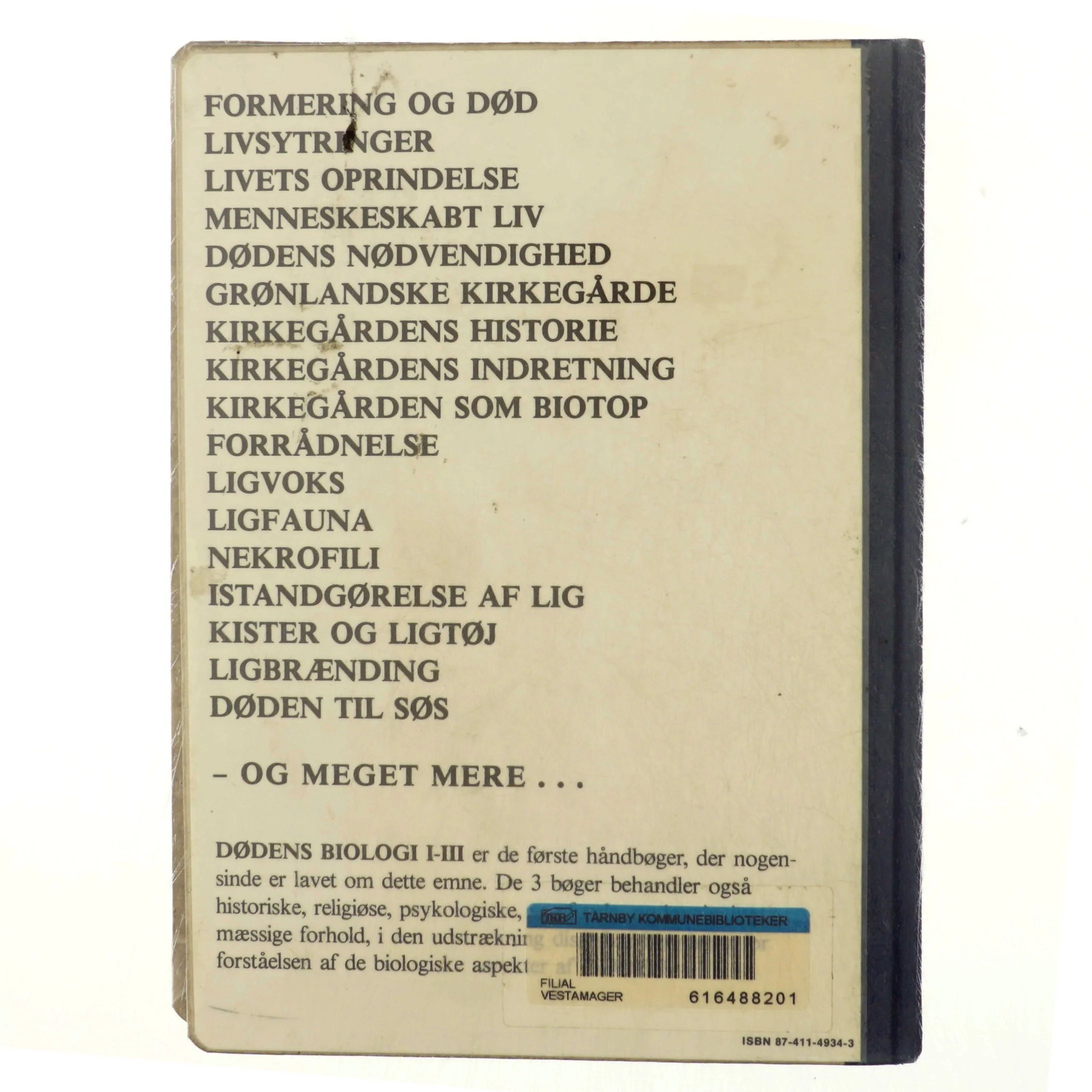 Dødens biologi I af Alex Birch