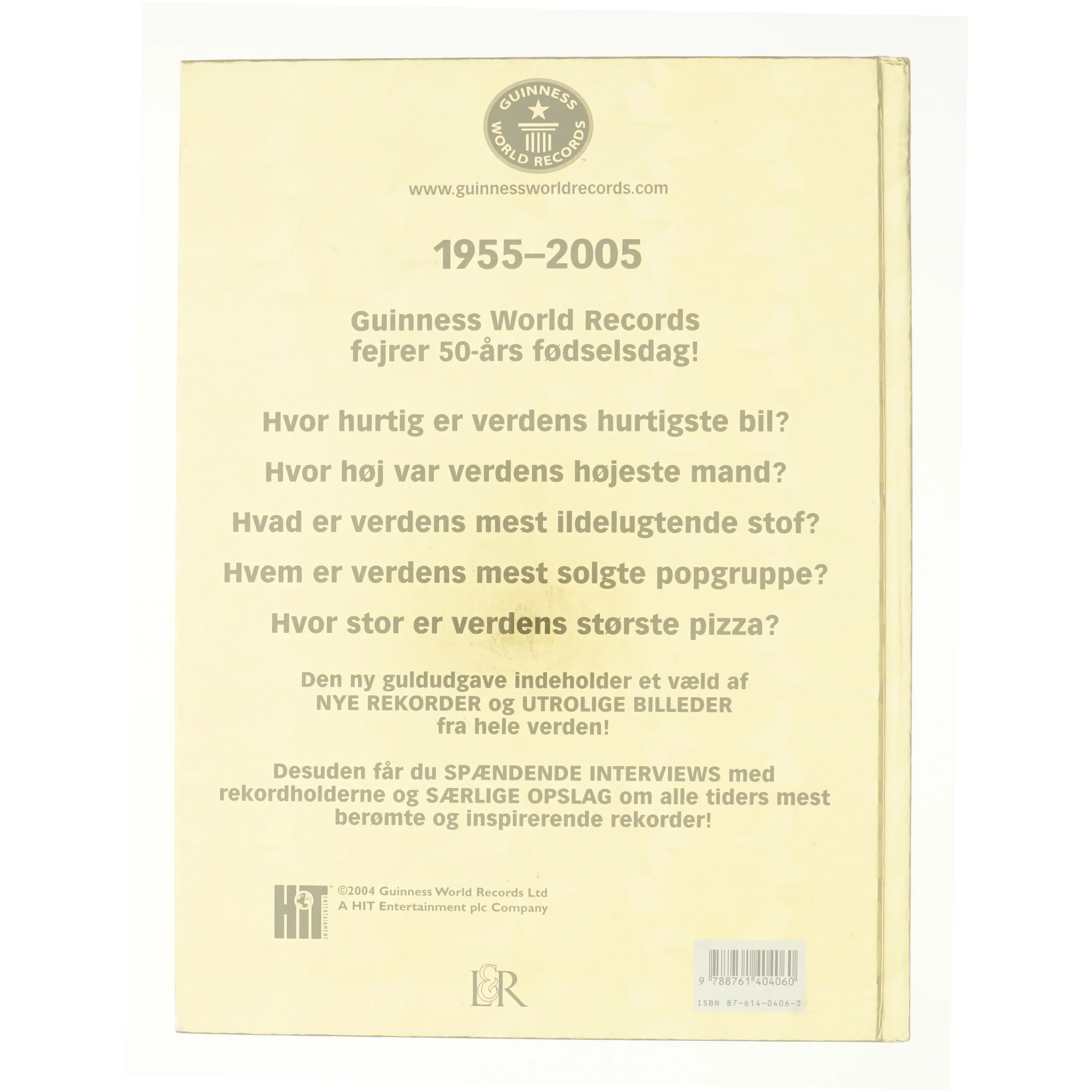 Guiness World Records 2005 (Bog)