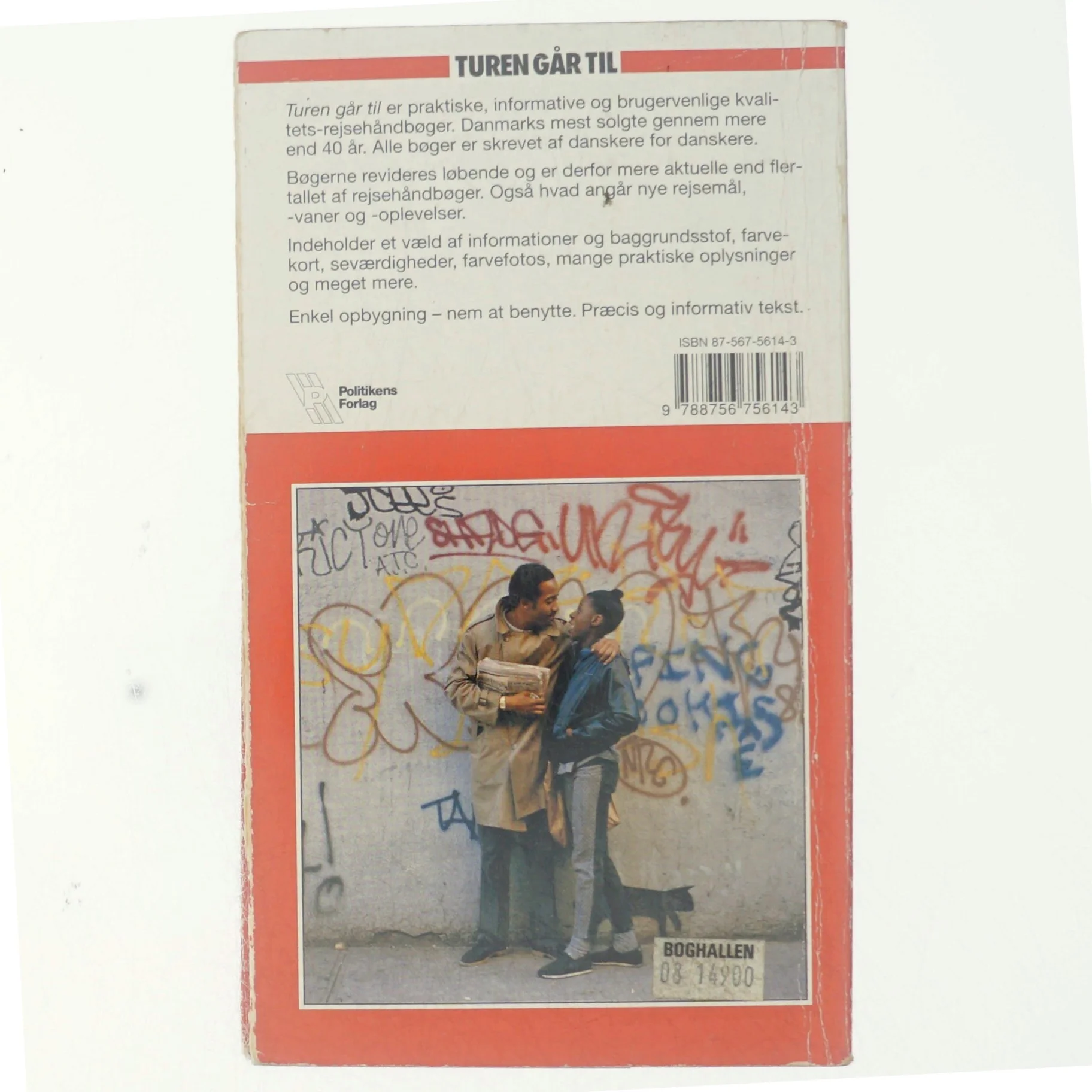 Turen går til New York af Frede Godsk (Bog)