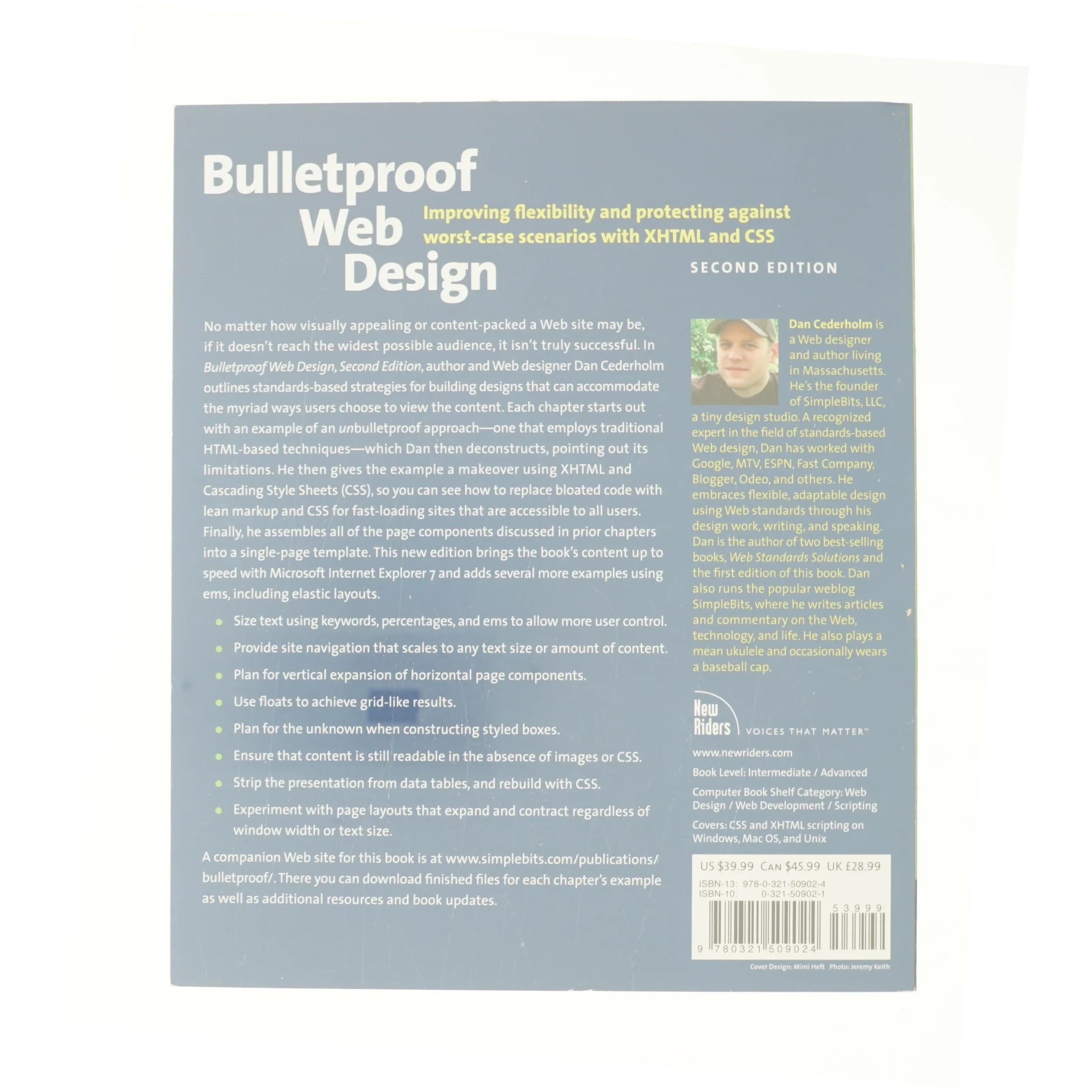 Bulletproof Web Design - 2nd Edition (eBook) af Dan Cederholm (Bog)