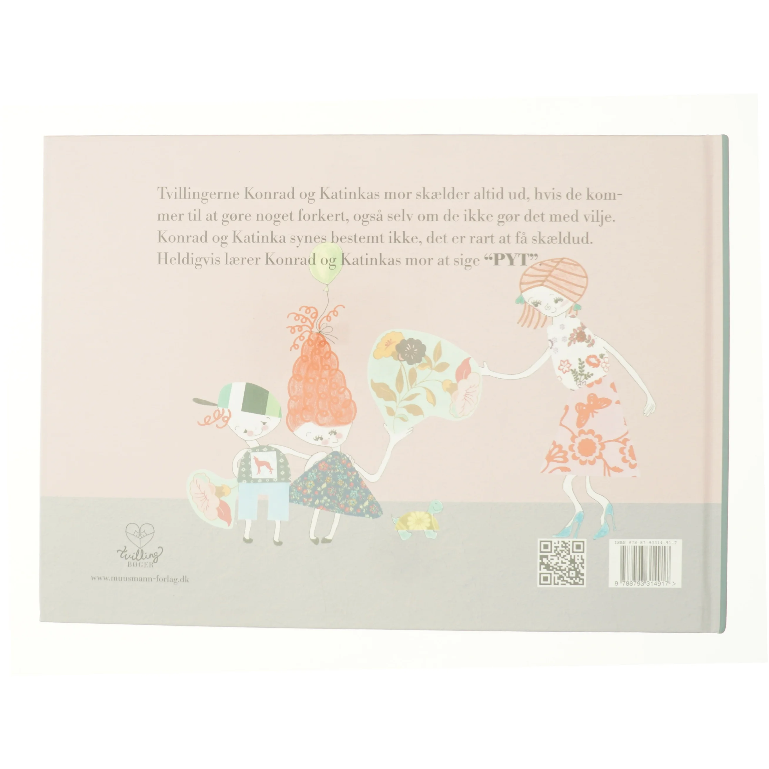 Konrad og Katinka - dengang Konrad og Katinkas mor lærte at sige pyt af Betina Hundebøll, Charlotte Thorhauge (Bog)