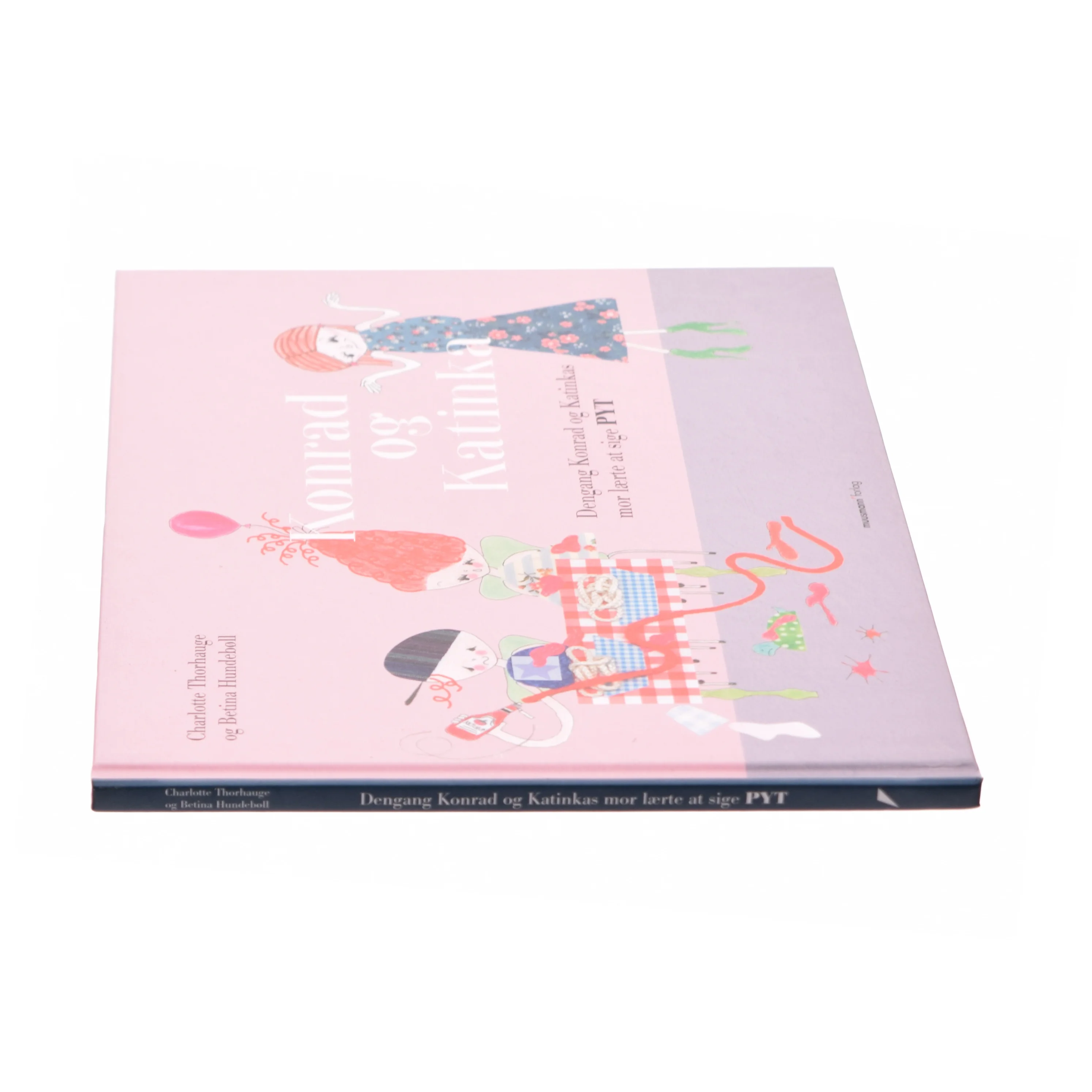 Konrad og Katinka - dengang Konrad og Katinkas mor lærte at sige pyt af Betina Hundebøll, Charlotte Thorhauge (Bog)