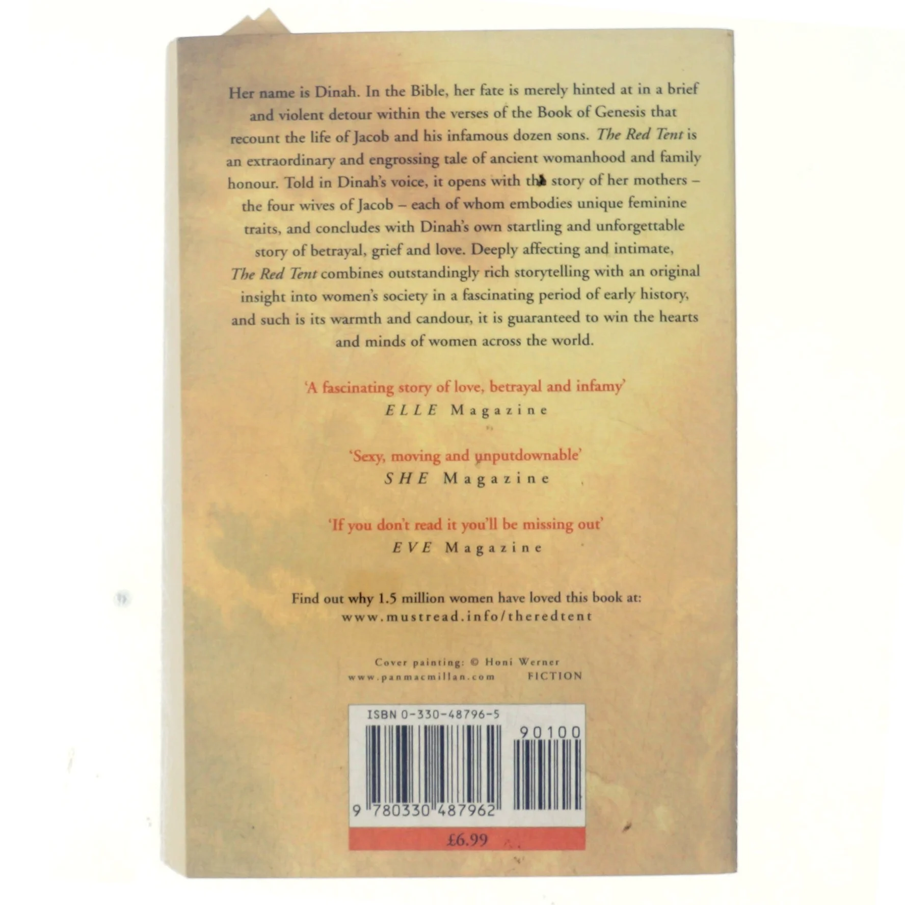 The Red Tent af Anita Diamant (Bog)