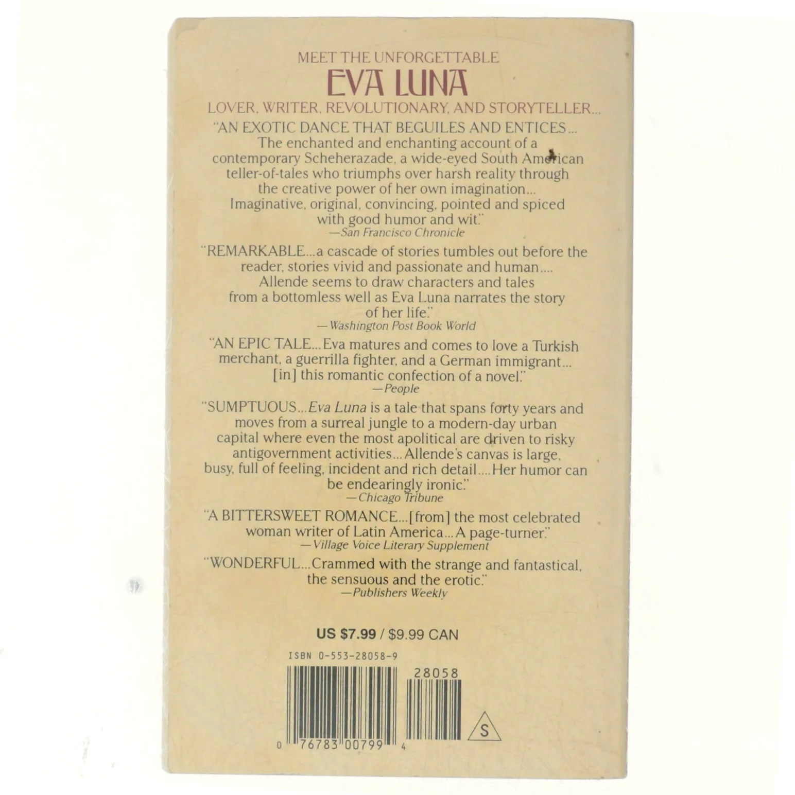 Eva Luna af Isabel Allende