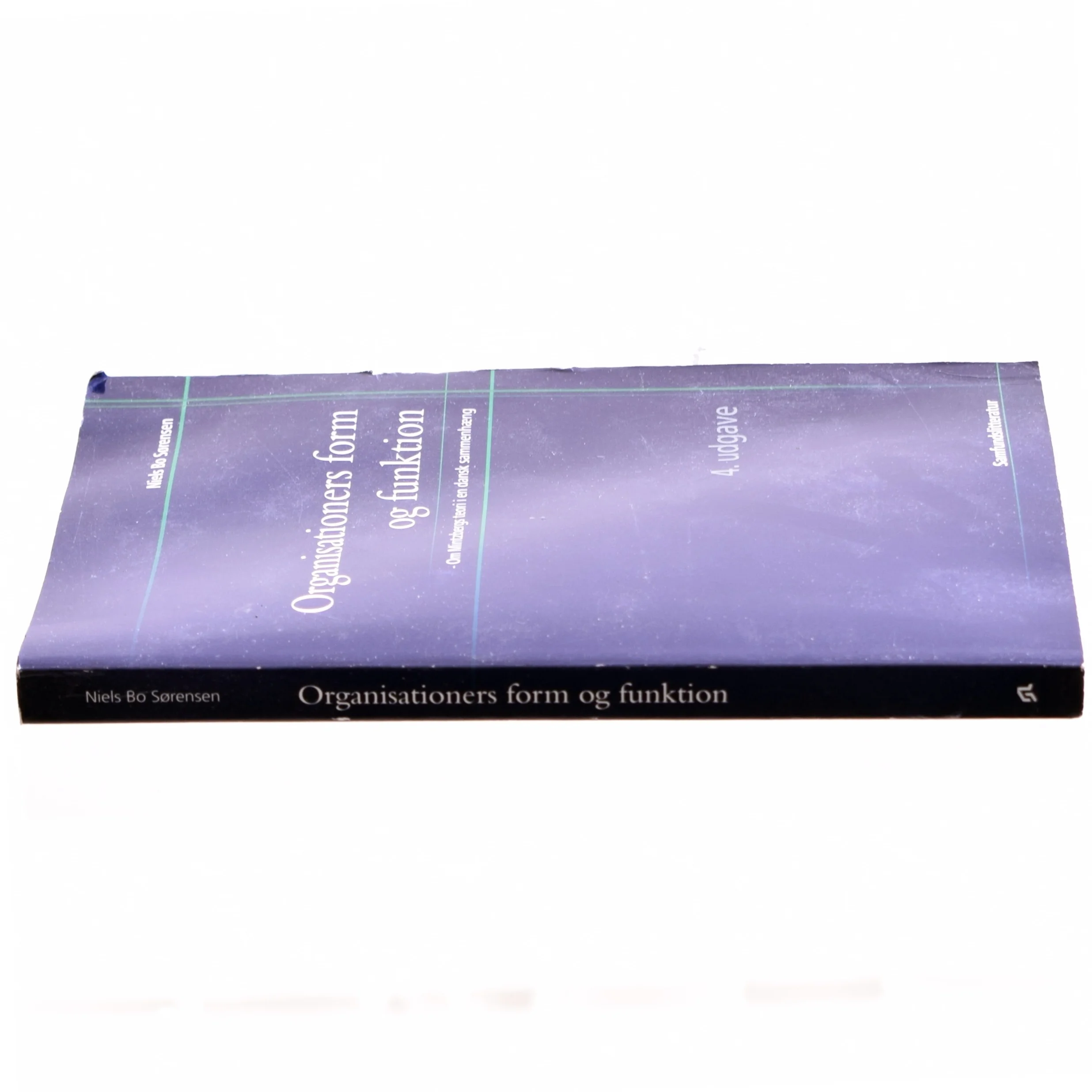 Organisationers form og funktion : om Mintzbergs teori i en dansk sammenhæng af Niels Bo Sørensen (f. 1950) (Bog)