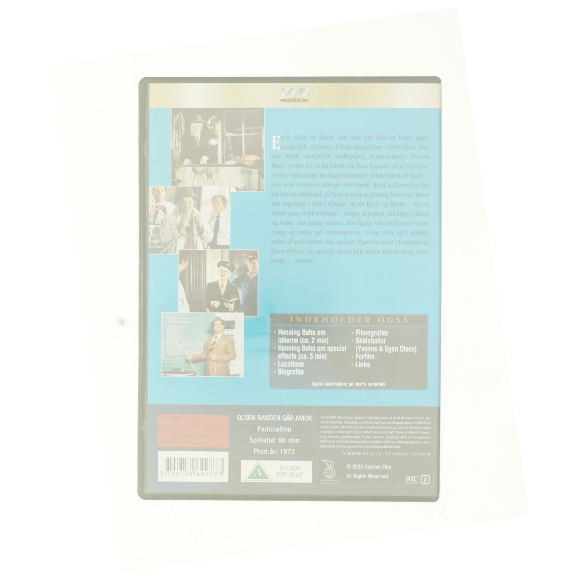 Olsen Banden 5 - Går Amok (Bog)