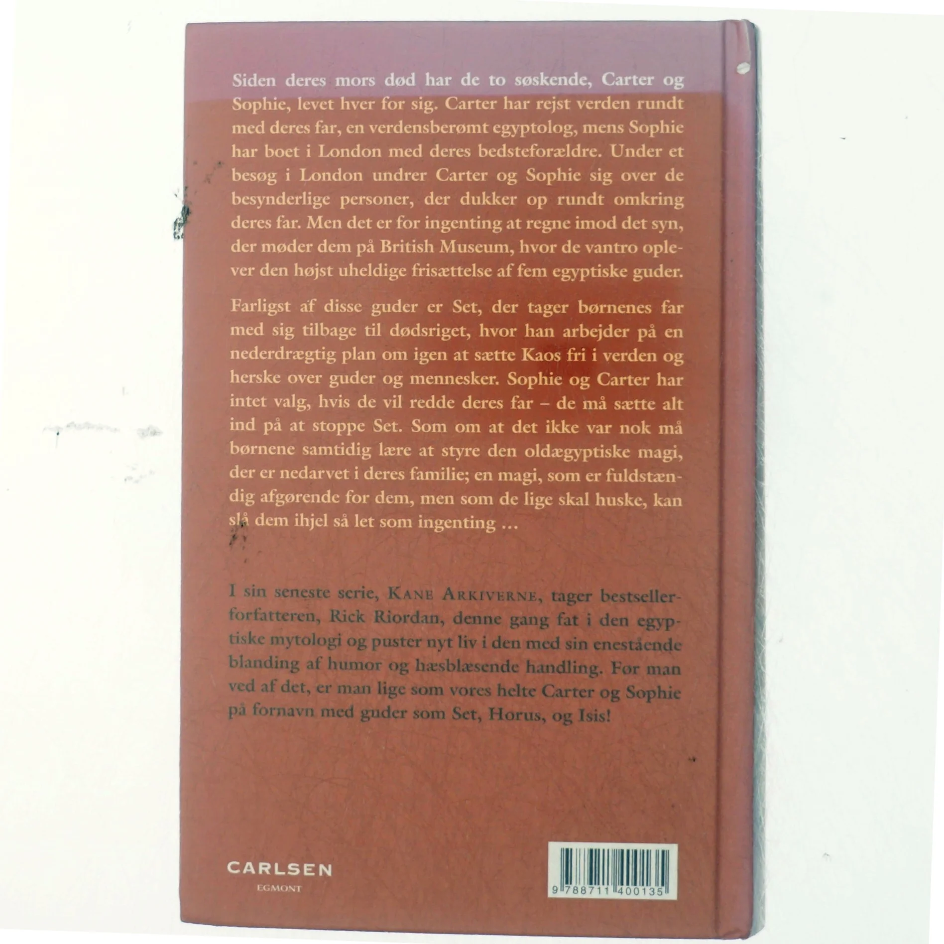 Den røde pyramide af Rick Riordan (Bog)
