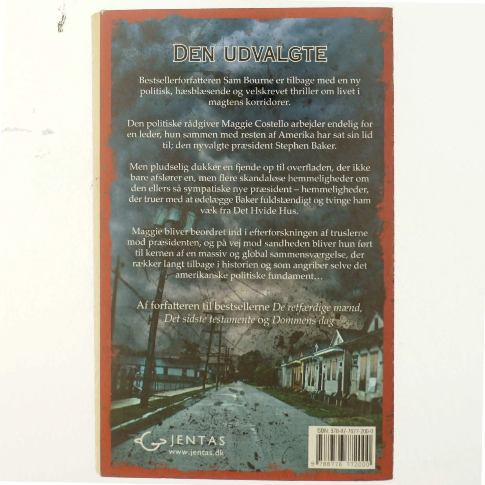 Den udvalgte af Sam Bourne (Bog)