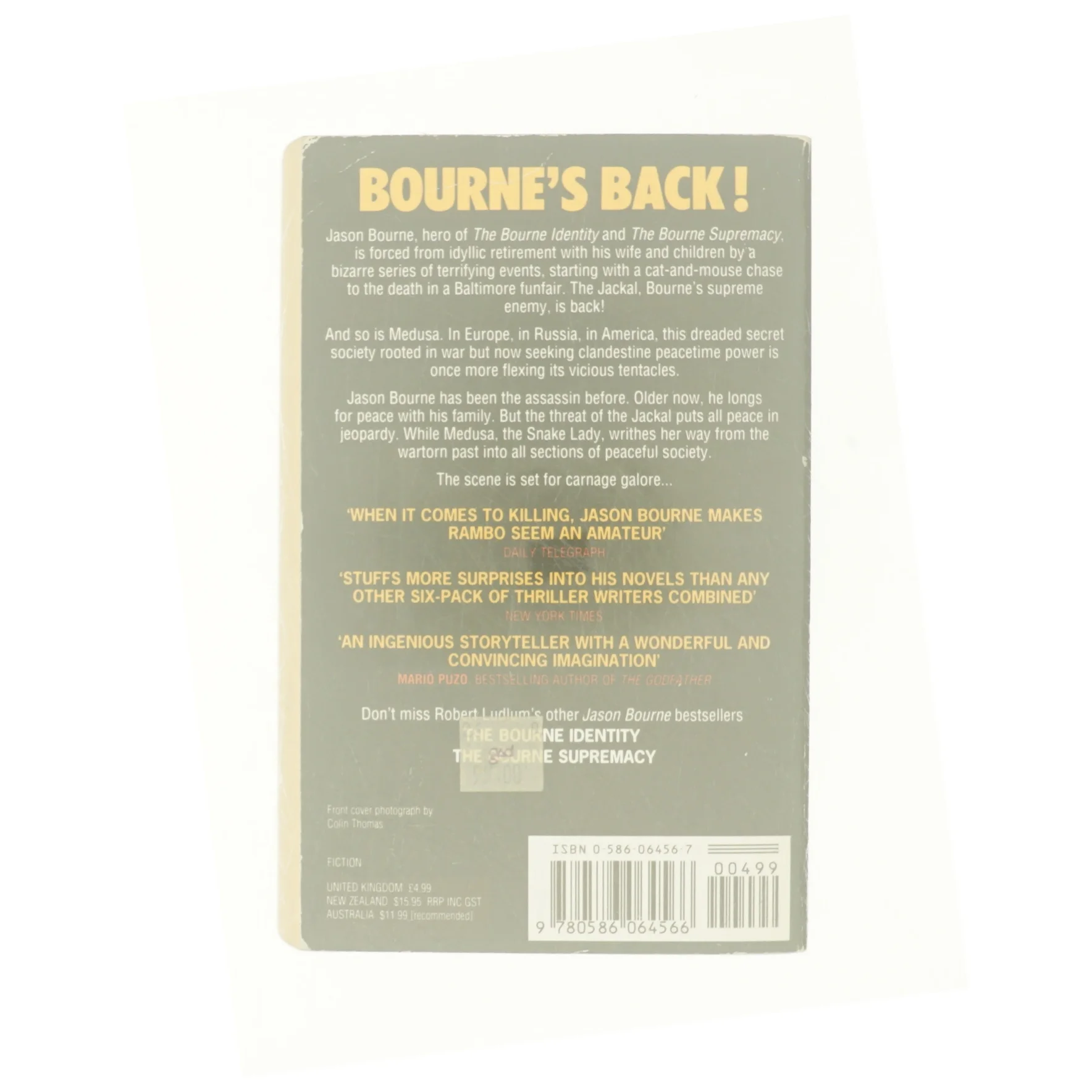 The Bourne ultimatum af Robert Ludlum (Bog)