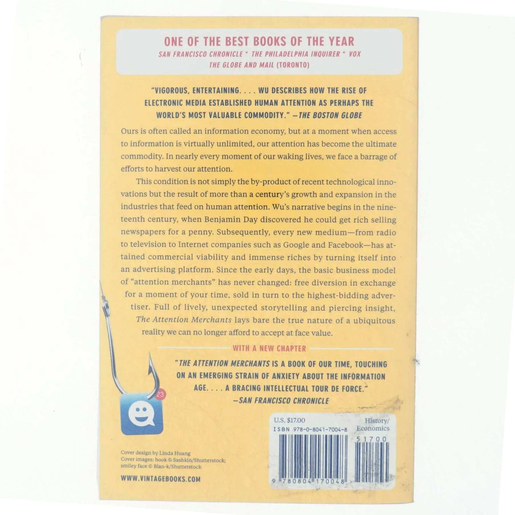 The Attention Merchants af Tim Wu (Bog)