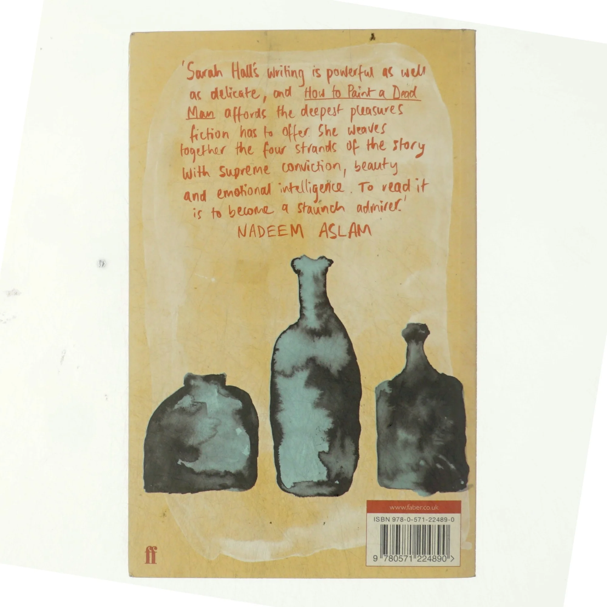 How to paint a dead man af Sarah Hall (Bog)