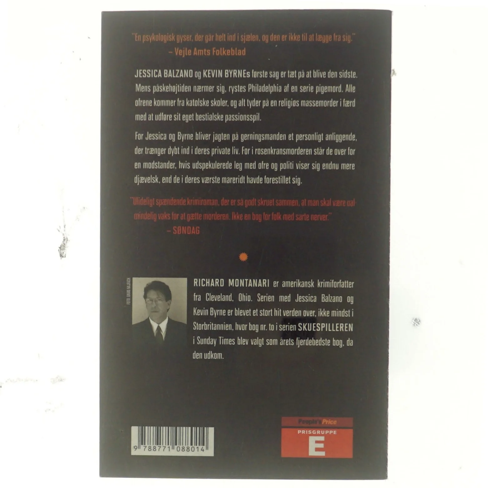 Rosenkrans-mordene : krimi af Richard Montanari (Bog)