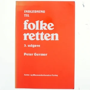 Indledning til folkeretten af Peter Germer (Bog)